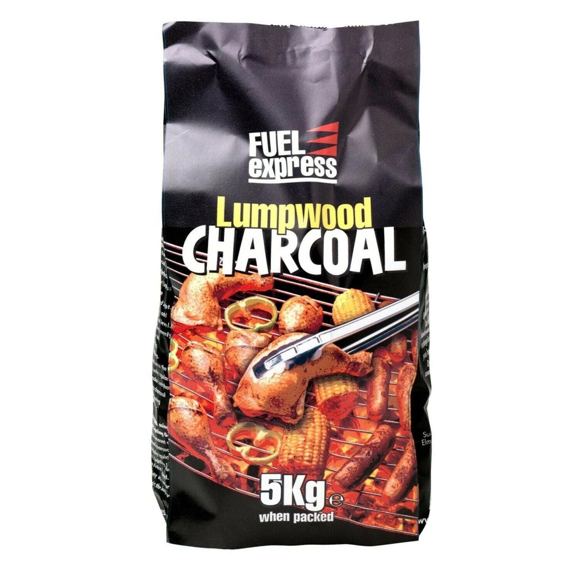 Fuel Express Lumpwood Charcoal (4kg) (Black)