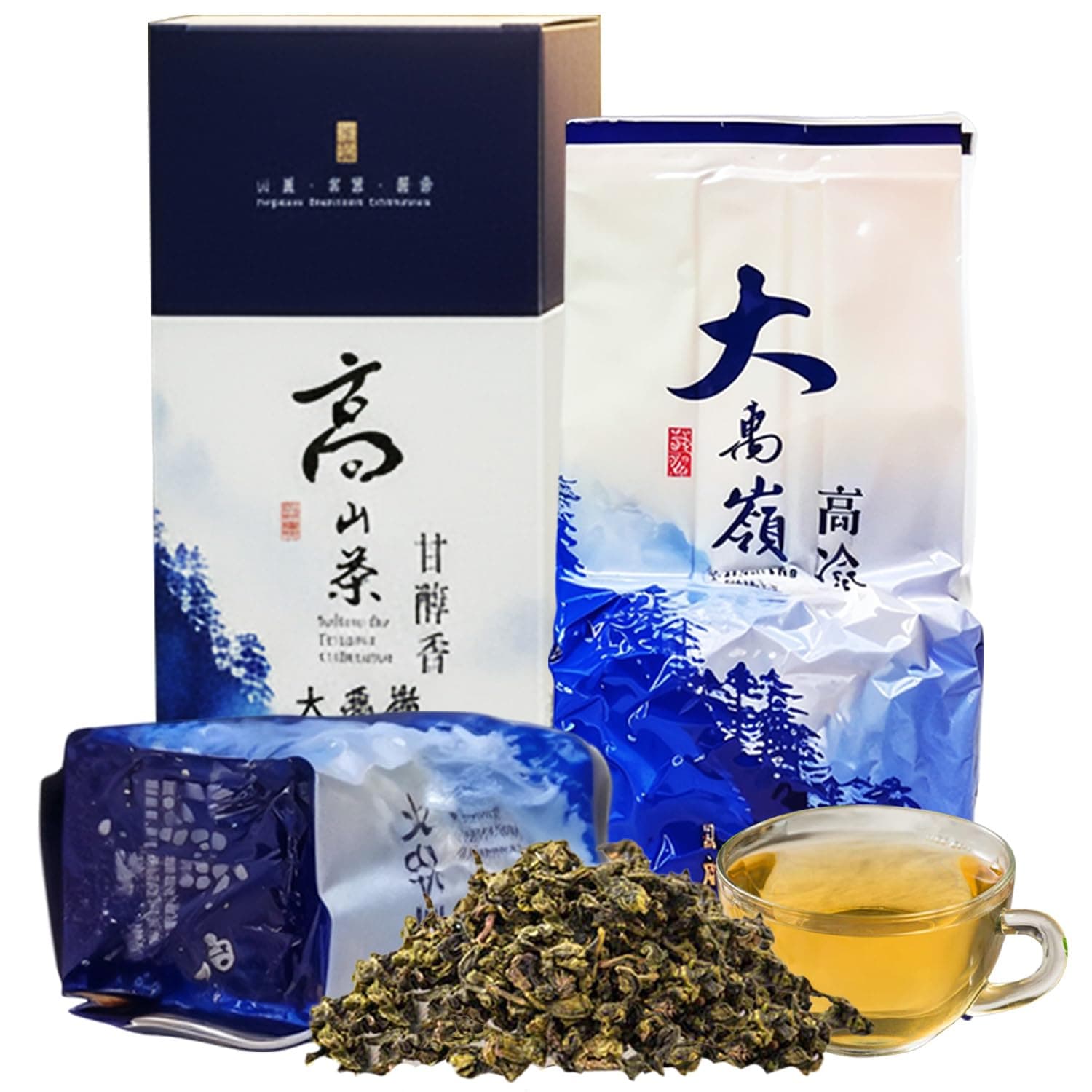ZONE - 365 Oolong Loose Leaf Tea from Taiwan Alishan District - High Mountain Premium Quality, 70 Cups Fresh Smooth Unsweetened Loose Tea - 150 Gram (pack of 2)