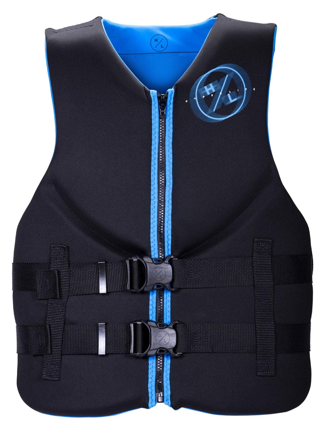 Hyperlite Indy CGA Mens Wakeboard Vest Black/Blue Sz L