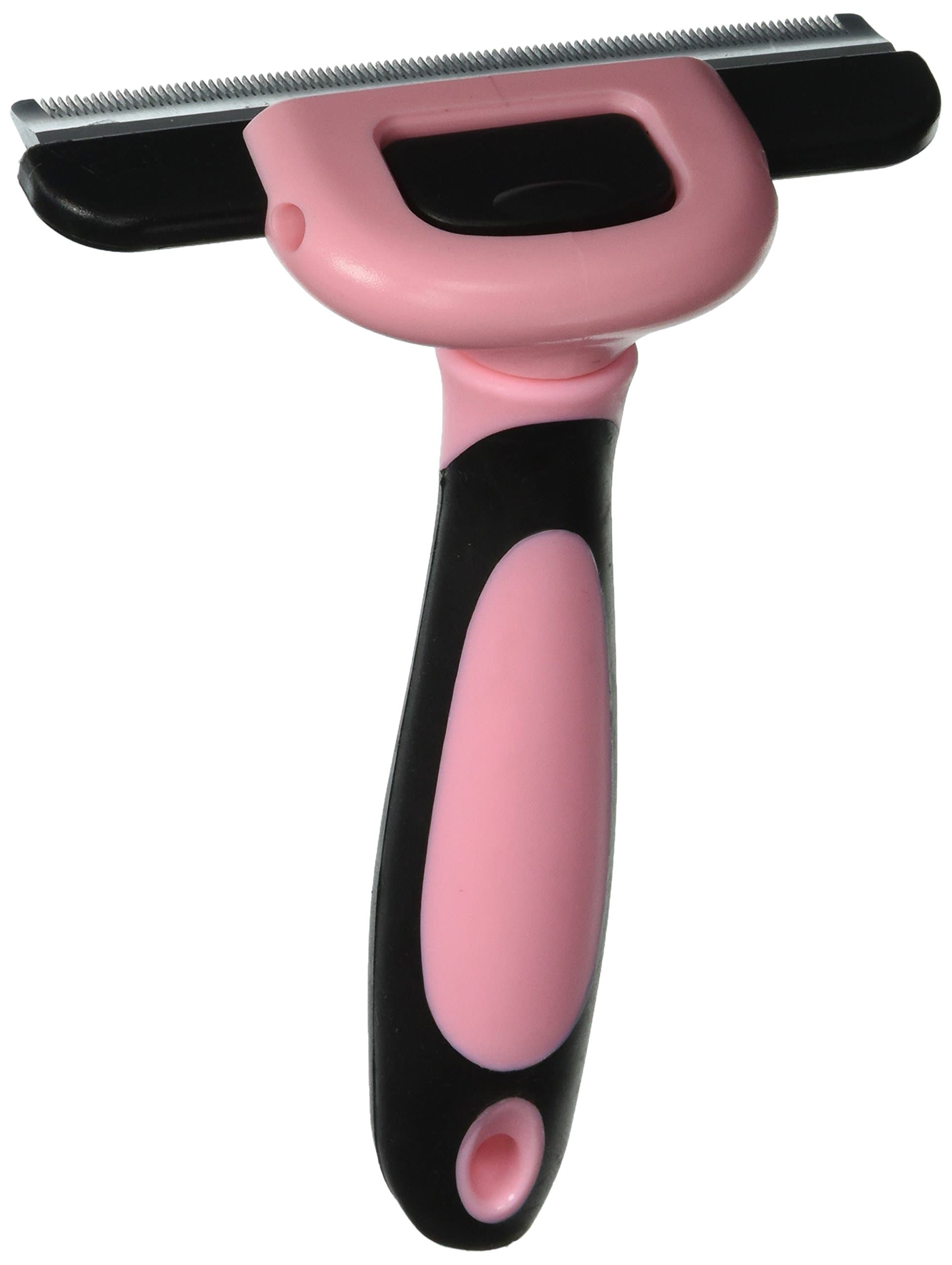 Pet Grooming Tool for Cats & Dogs - A Deshedding Brush which Reduces Shedding for Short & Long Hair of Pets. Professional Shedding Tool. Veterinary Approved Deshedding Comb from