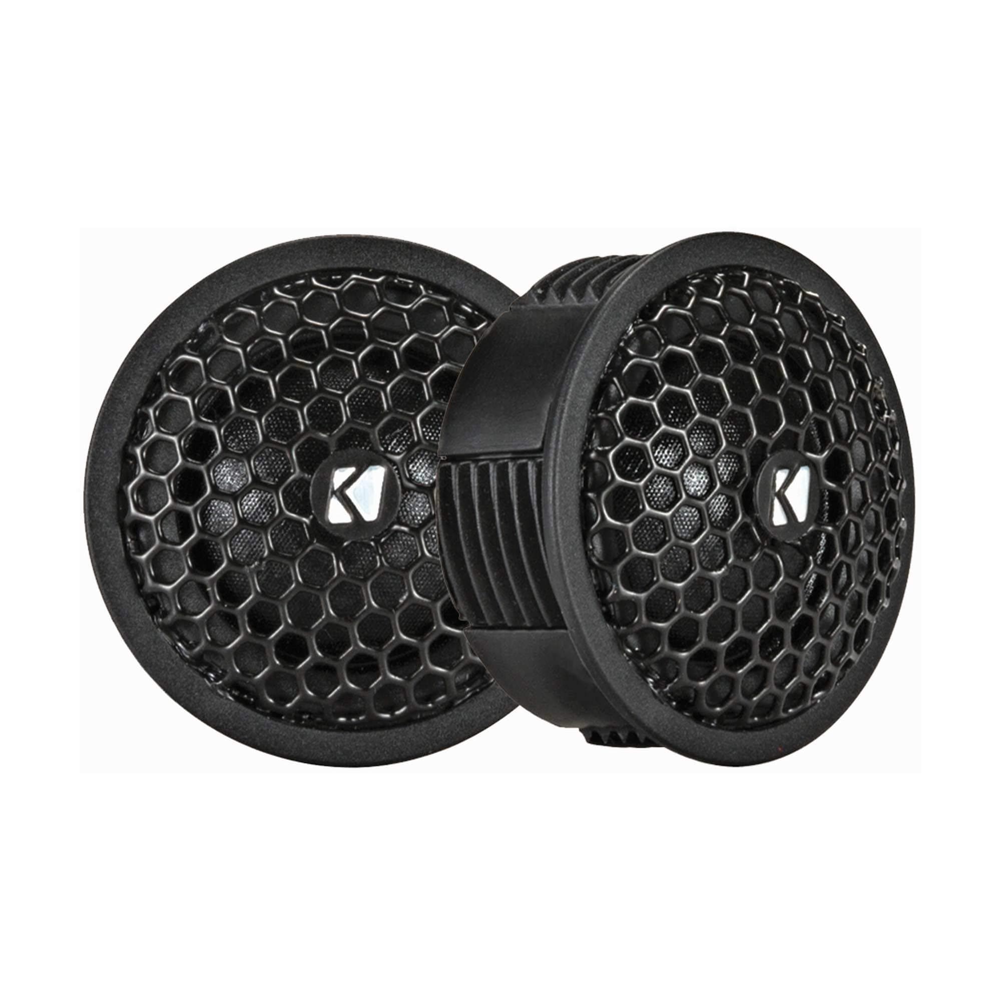 KICKER 46KST2504 KS-Series KST250 1" tweeters w/Crossovers and Swivel Mounts, 4ohm