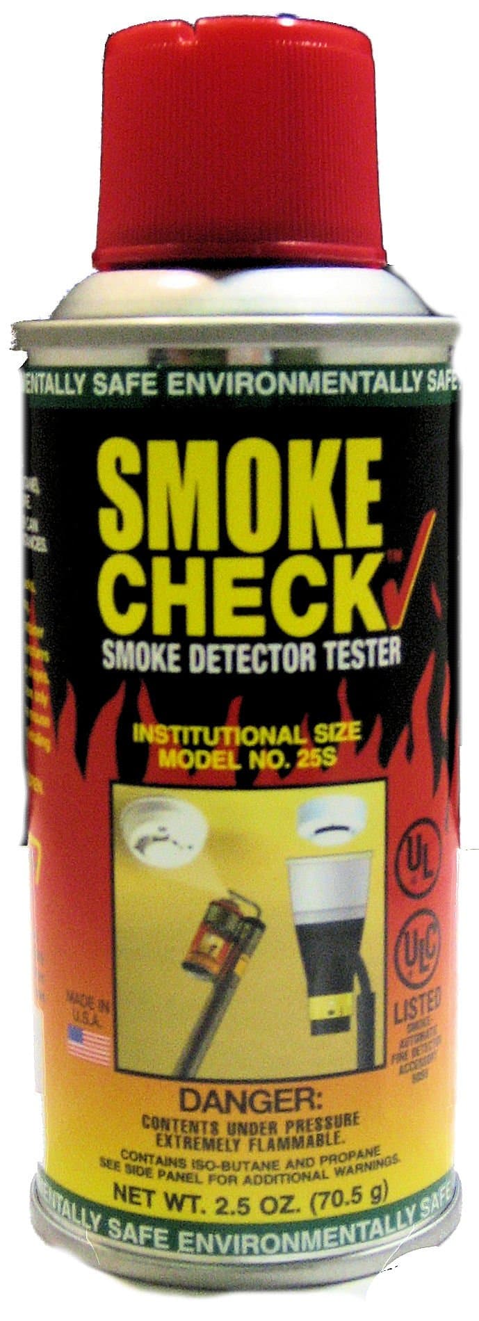 Home Safeguard 25S 2.5-Oz. Smoke Detector Tester Spray 12 Per Package