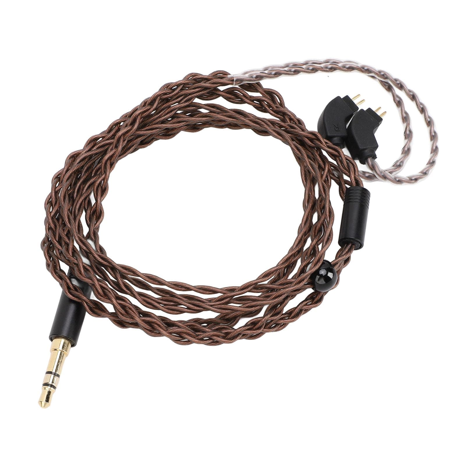 3.5MM to 2Pin 0.78mm Headphone Cable for TFZ QDC KS1 UE UE RRM CCA CA4 CA16 TRN ST1 VX BA5, for BQEYZ KC2 KB1, for Revonext QT2 QT3 RX8 Headphone Replacement Cable, 4ft