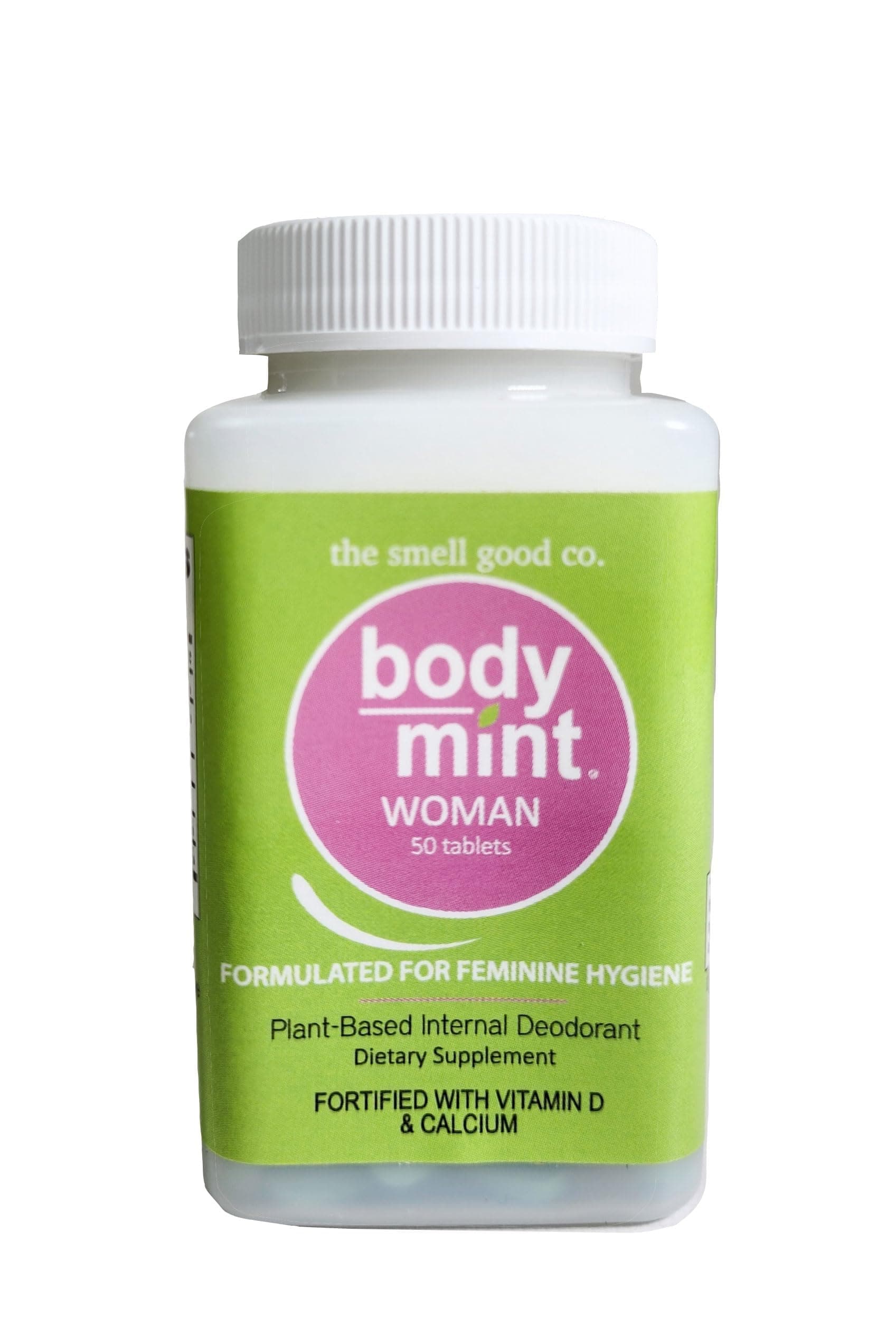 Body Mint Lady for Feminine Deodorant Protection 50 tabs