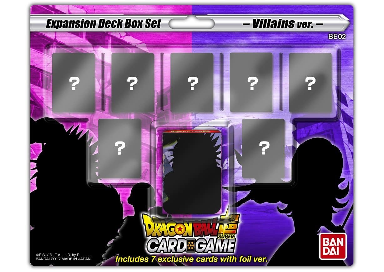 Dragon Ball Super Card Game Expansion Deck Box Set 02 - Dark Demon's Villians by Bandai