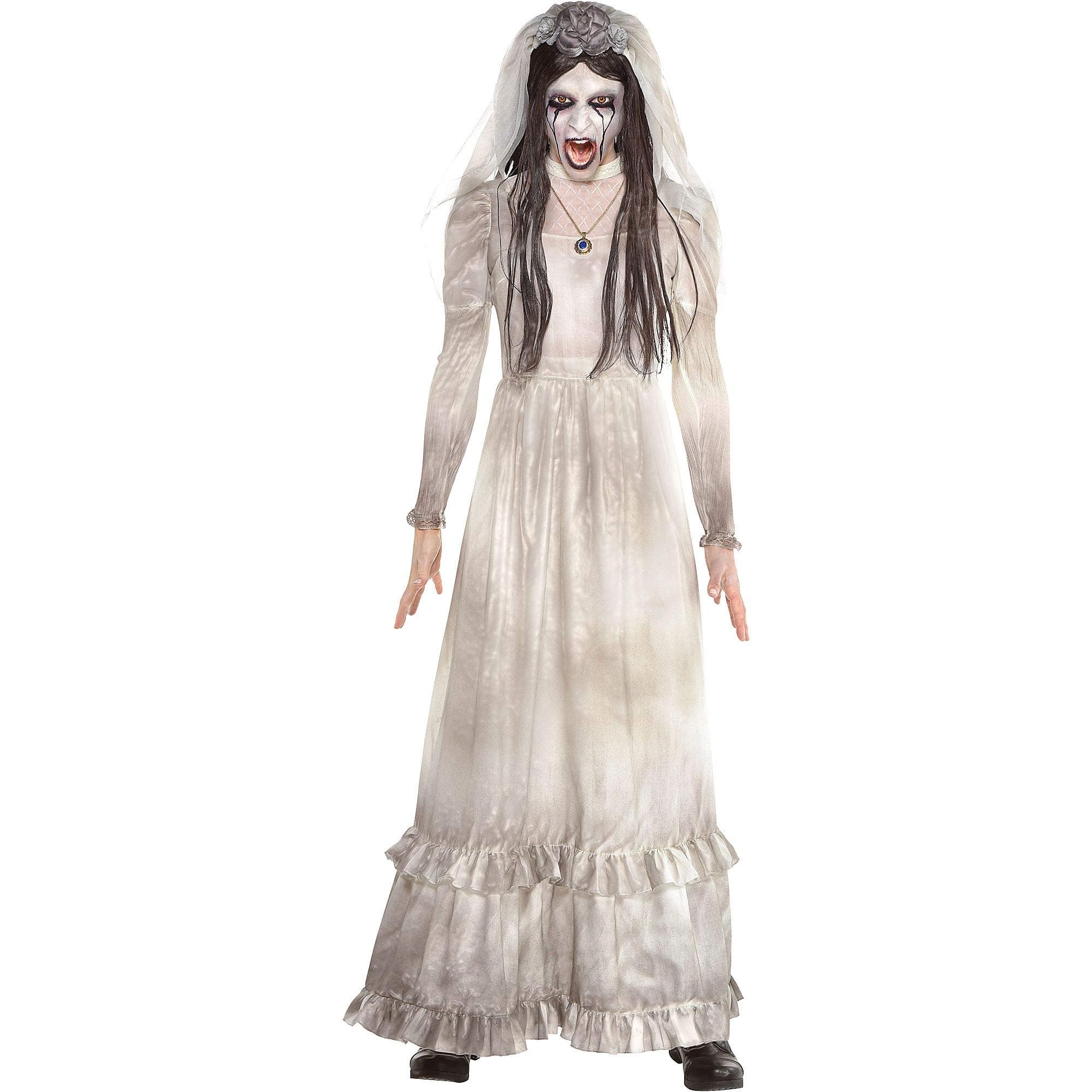 Party City La Llorona Halloween Costume for Women, The Curse of La Llorona, Medium, with Accessories