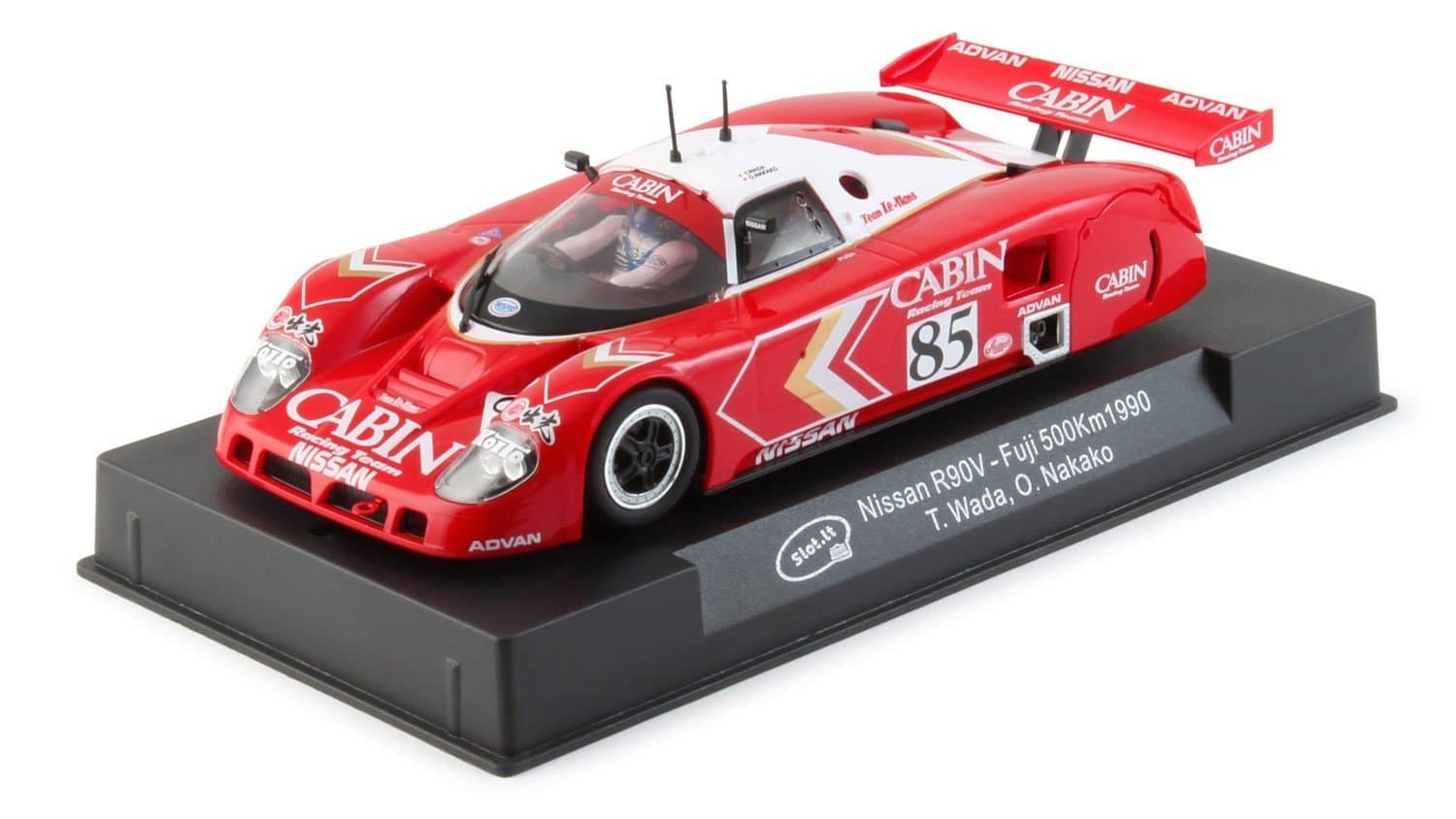 Slot.It Nissan R90V Fuji 500km 1990 Cabin #85 Performance Slot Car (1:32 Scale)