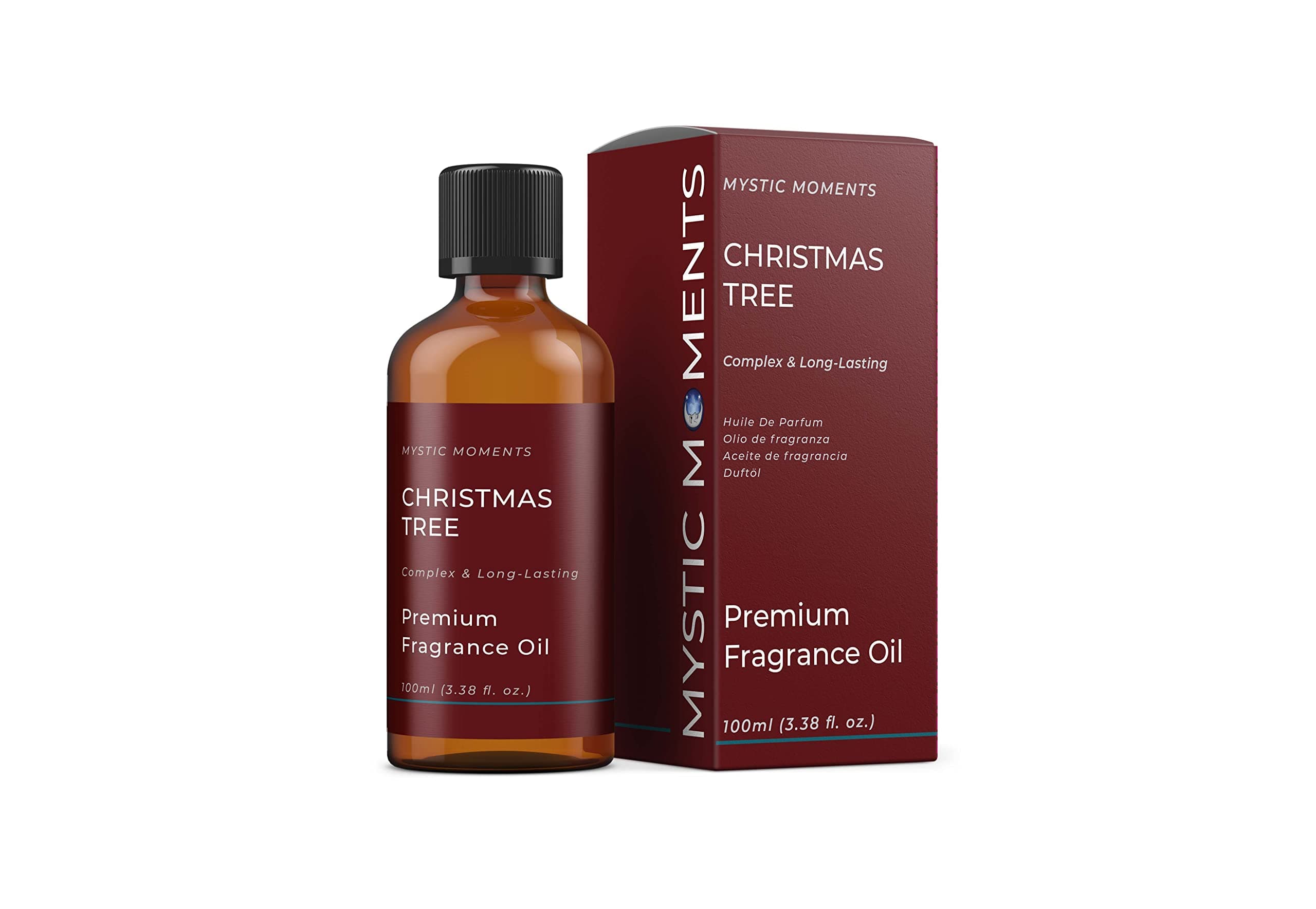 Mystic Moments | Christmas Tree Fragrance Oil - 100ml - Perfect for Soaps, Candles, Bath Bombs, Oil Burners, Diffusers and Skin & Hair Care Items