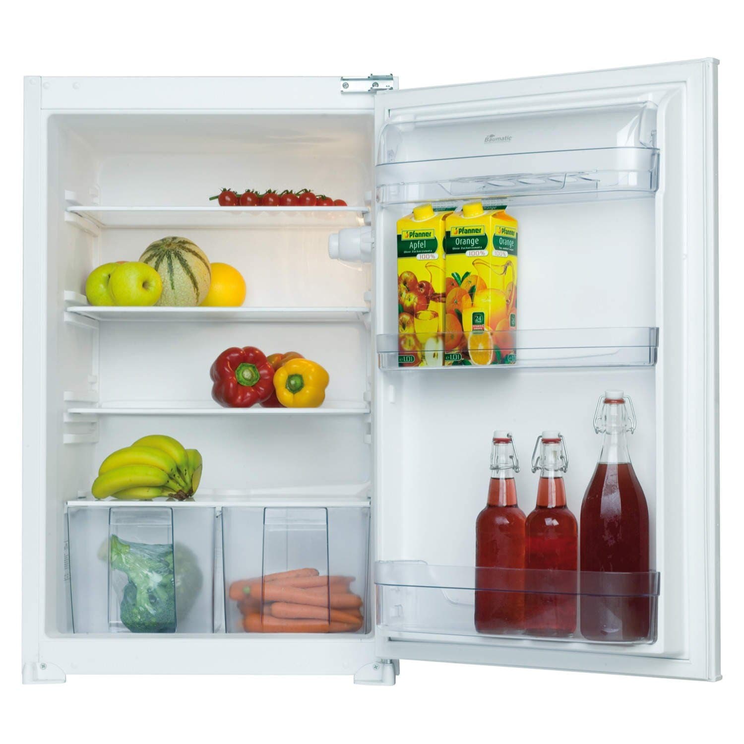 Baumatic BR16.5 Built-in 136L A+ White Refrigerator - Refrigerators (136 L, 41 dB, A+, White) [Energy Class A+]