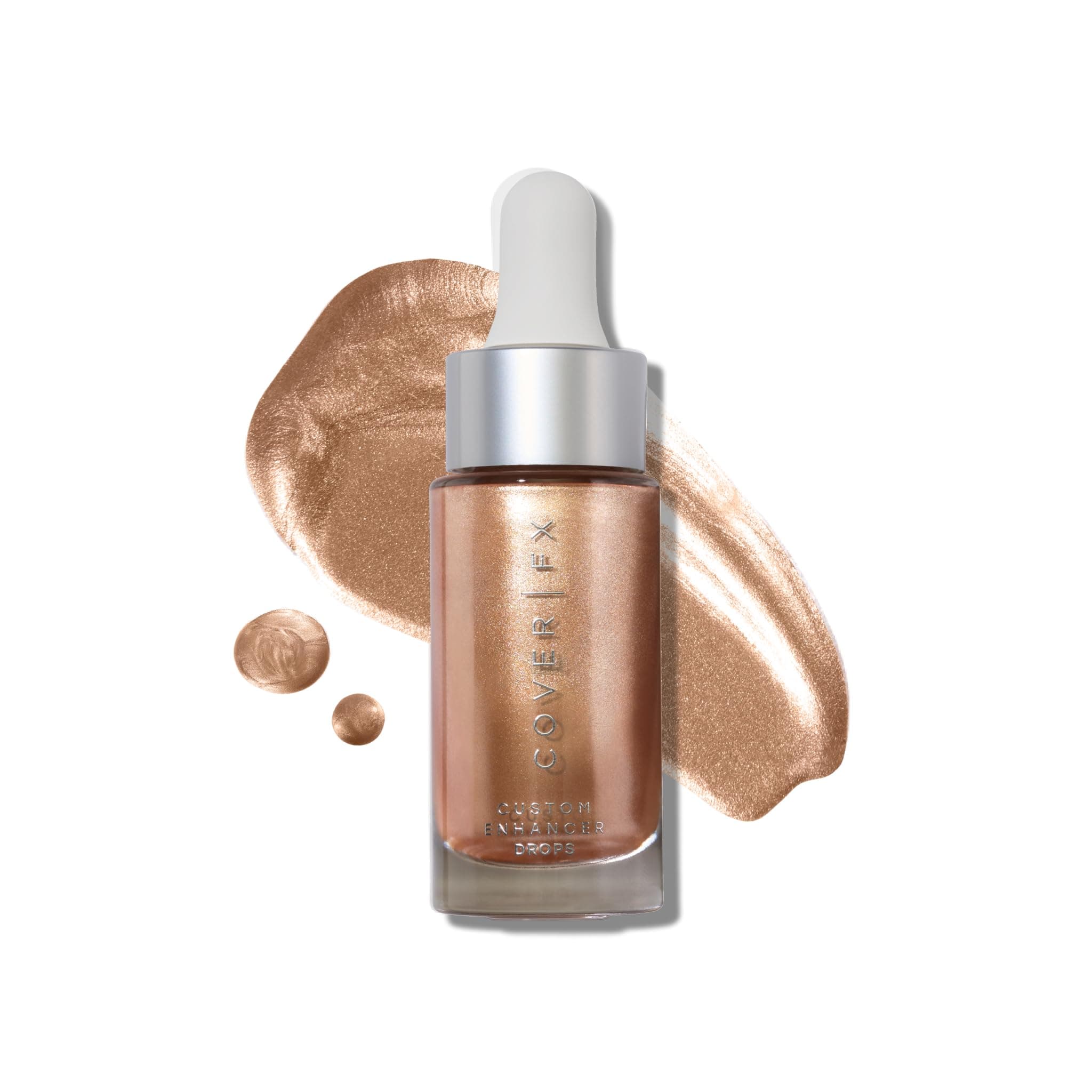 Custom Enhancer Drops - Sunlight: Classic Gold Finish - 15mL - Radiant Glow - Liquid Highlighter