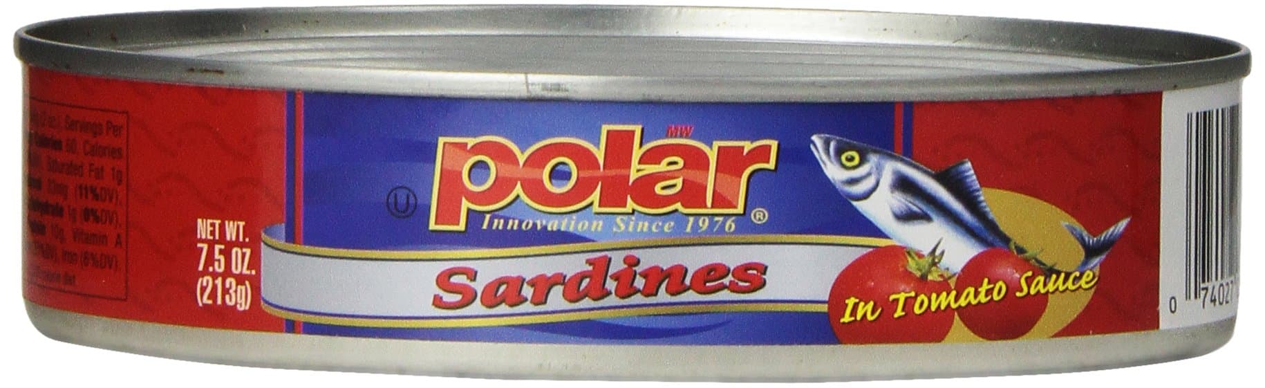 MW Polar Sardines, Tomato Sauce, 7.5 Ounce (Pack of 12)