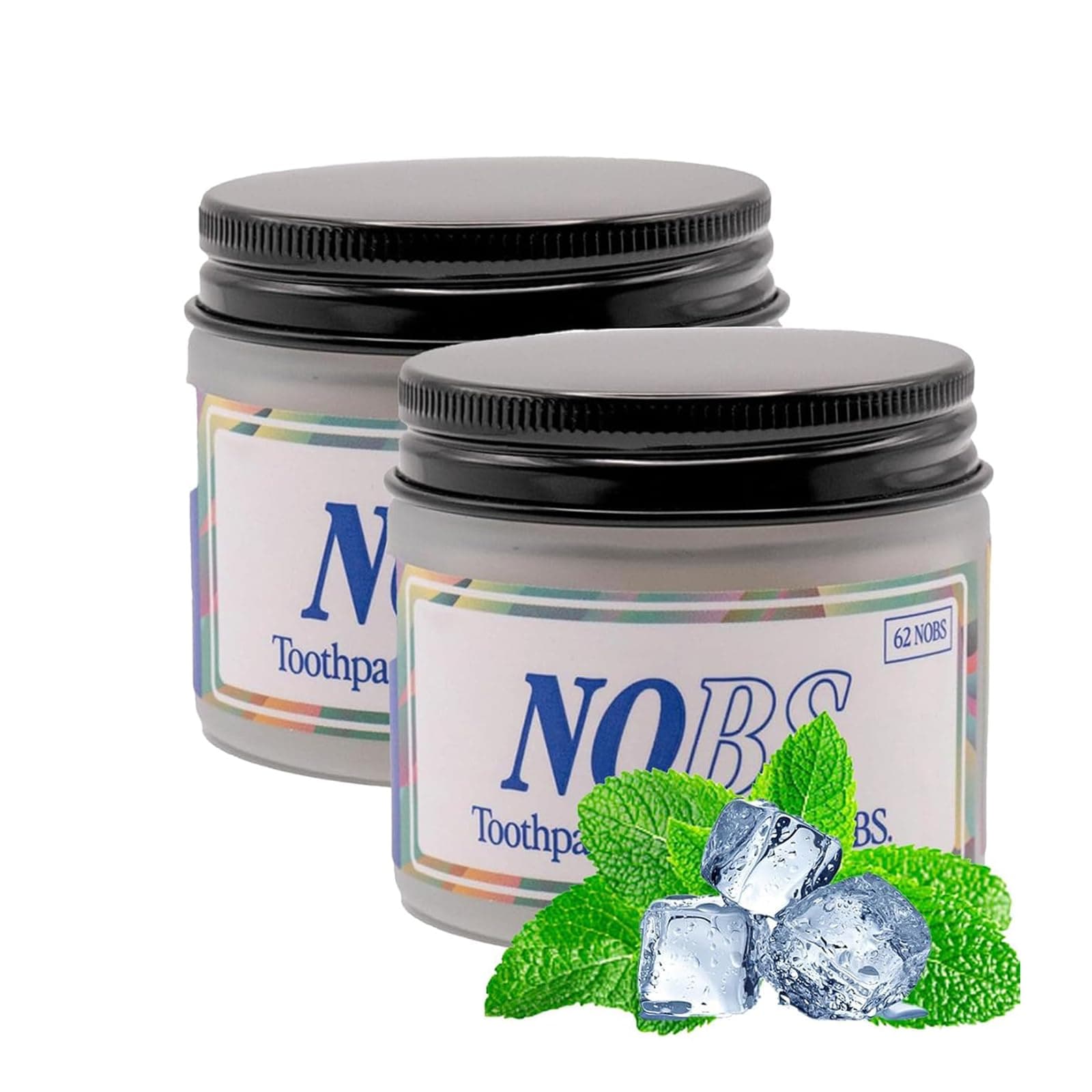 Nobs Toothpaste Tablets, Nobs Chewable Toothpaste Tablets, Nobs Toothpaste, Nobs Toothpaste Tablets Cavity, Nano Hydroxyapatite Remineralizing Toothpaste, Chewable Toothpaste Tablets (2PC)