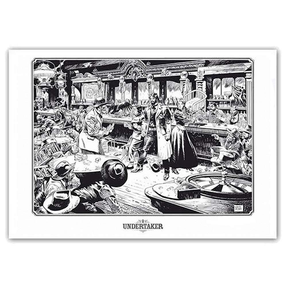 Bruno Graff Poster offset Undertaker, in the Bar Ralph Meyer (70x50cm)