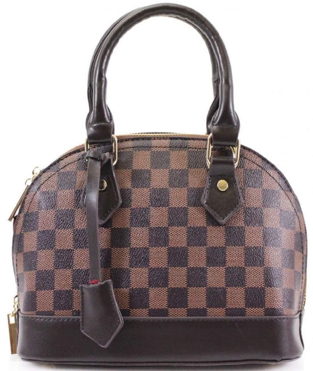 Ladies Inspired Mini Crossbody Grab Tote Bag With Shoulder Strap PLUS Lip Balm Mini Emery Board Set