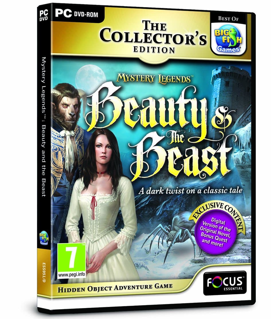 FOCUS MULTIMEDIA Mystery Legends Beauty and the Beast Collector's Edition Game PC