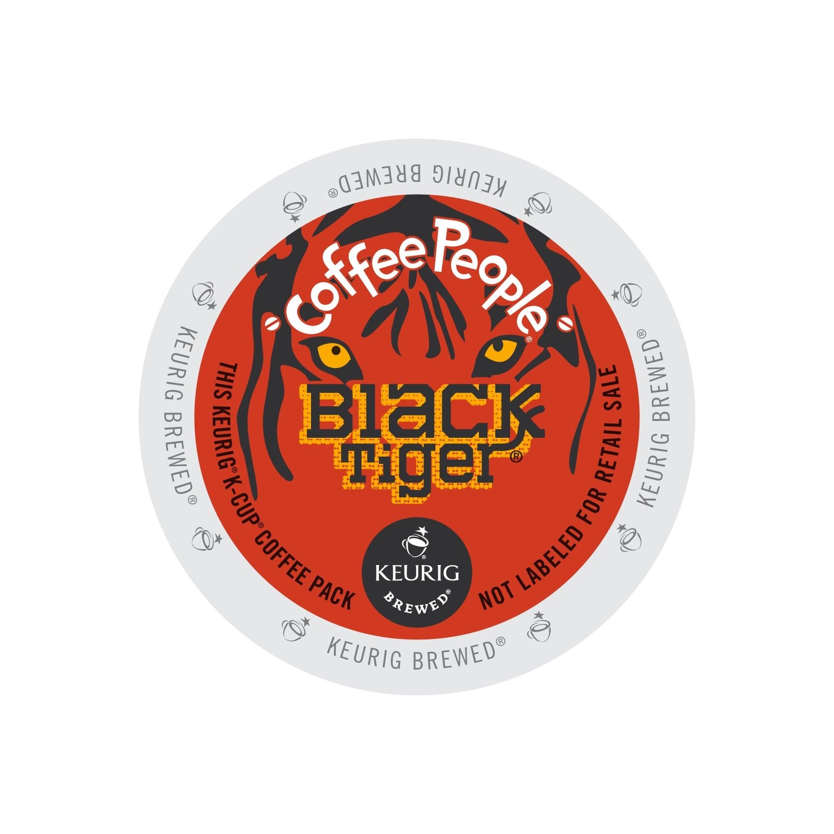 Coffee People Black Tiger K-Cups 96ct Dark