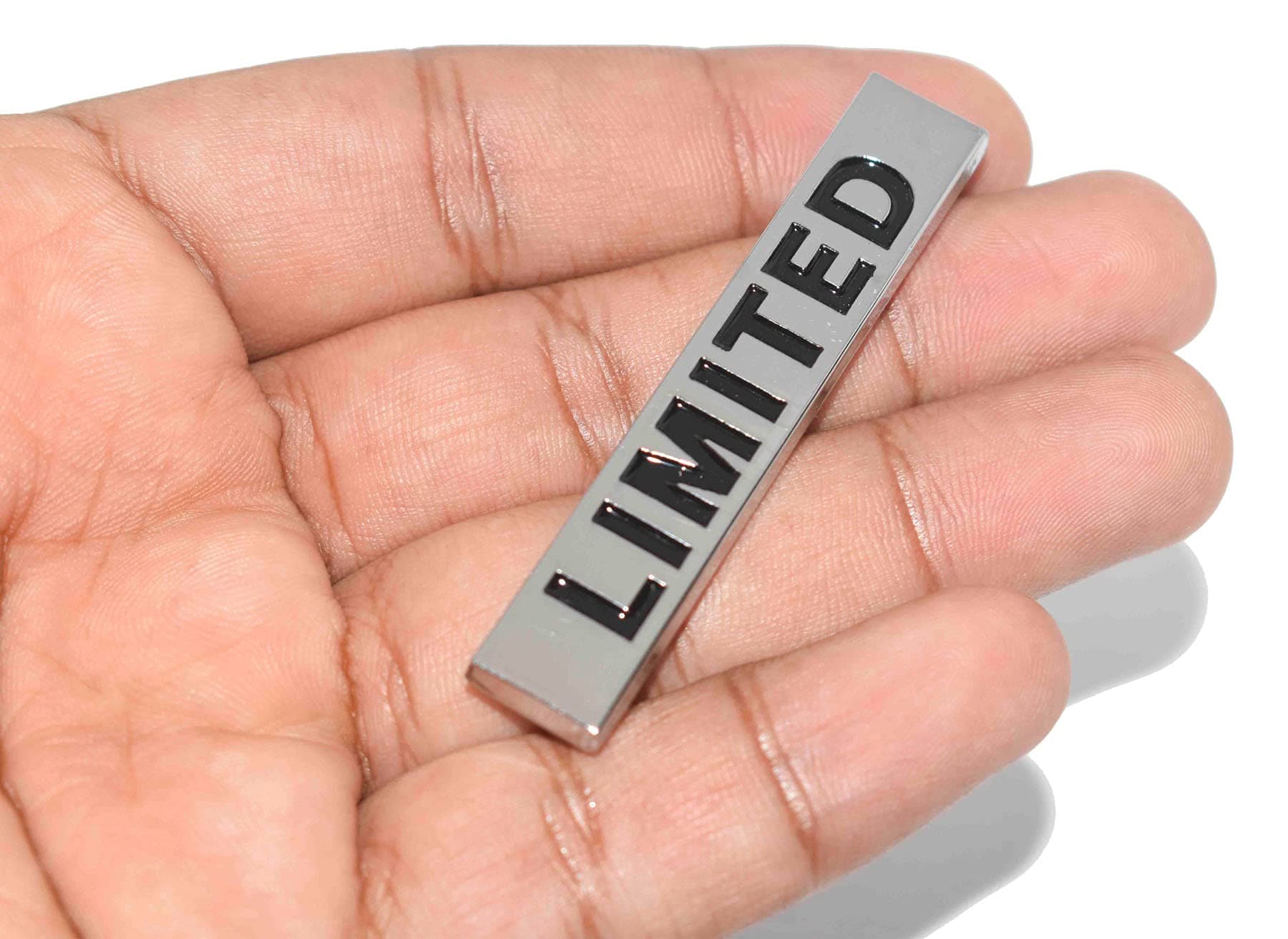 Limited Car Door Guard Badge Sticker for All Cars, Metal (1 Pair)