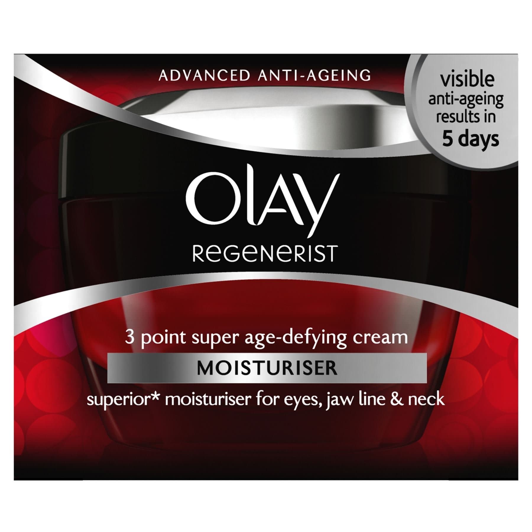 4 x Olay Regenerist Daily 3 Point Treatment Cream 50ml