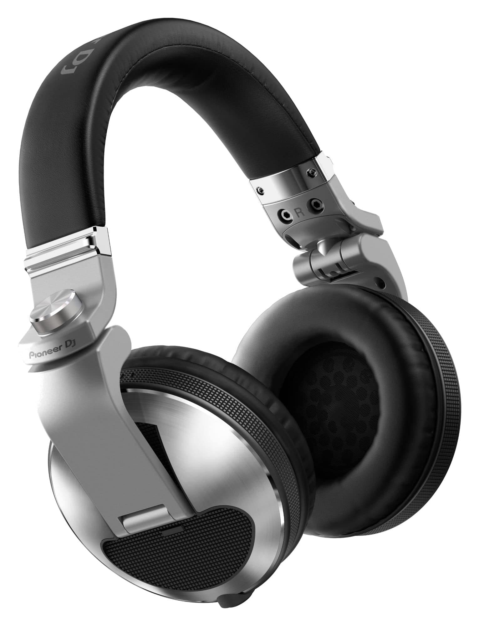 Dj Hdj-X10-S - Closed-Back Circumaural Dj Headphones With 50mm Drivers, With 5Hz-40Khz Frequency Range, Detachable Cable, And Carrying Case - Silver