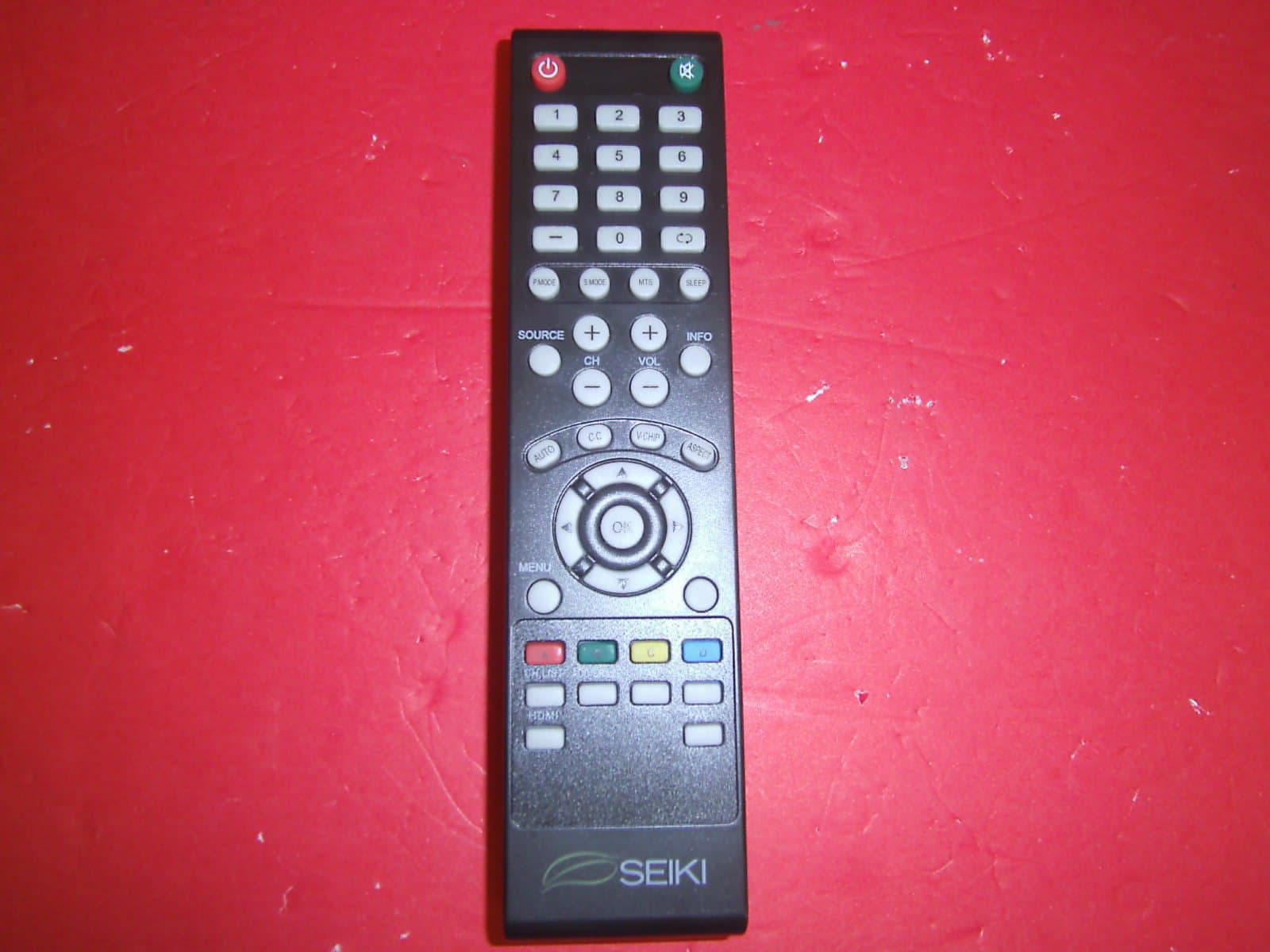 SEIKI SE32HY27, SE50FY33, SE26HQ04, SE40FY19, SE48FY25 TV Remote Control