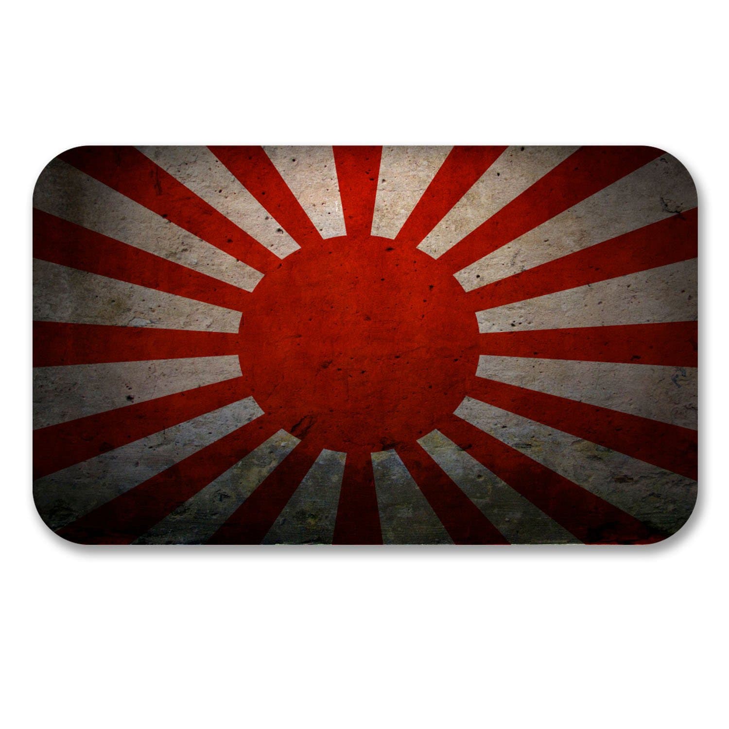 2 x 10cm Japan Japanese Flag Vinyl Stickers Decal Laptop Car Bike Helmet #6187 (10cm Wide x 6cm Tall)