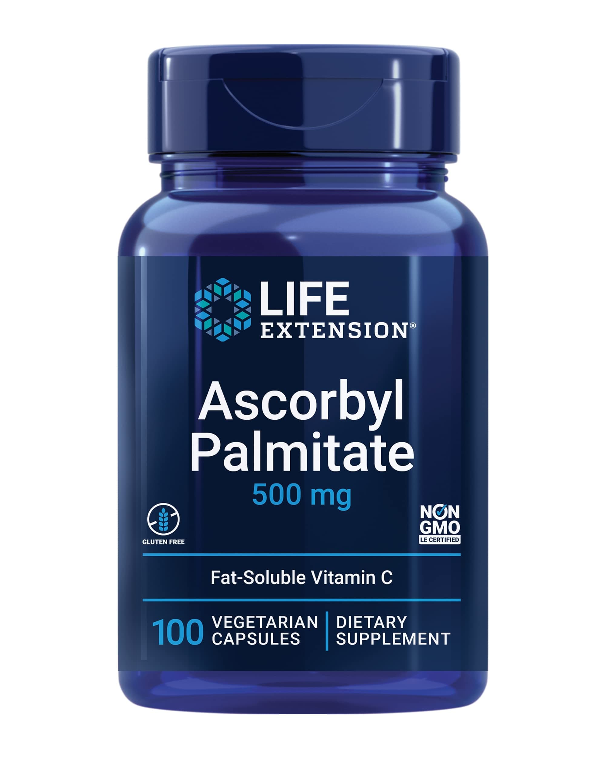 Life Extension, Ascorbyl Palmitate, 500 mg, 100 Vegetarian Capsules