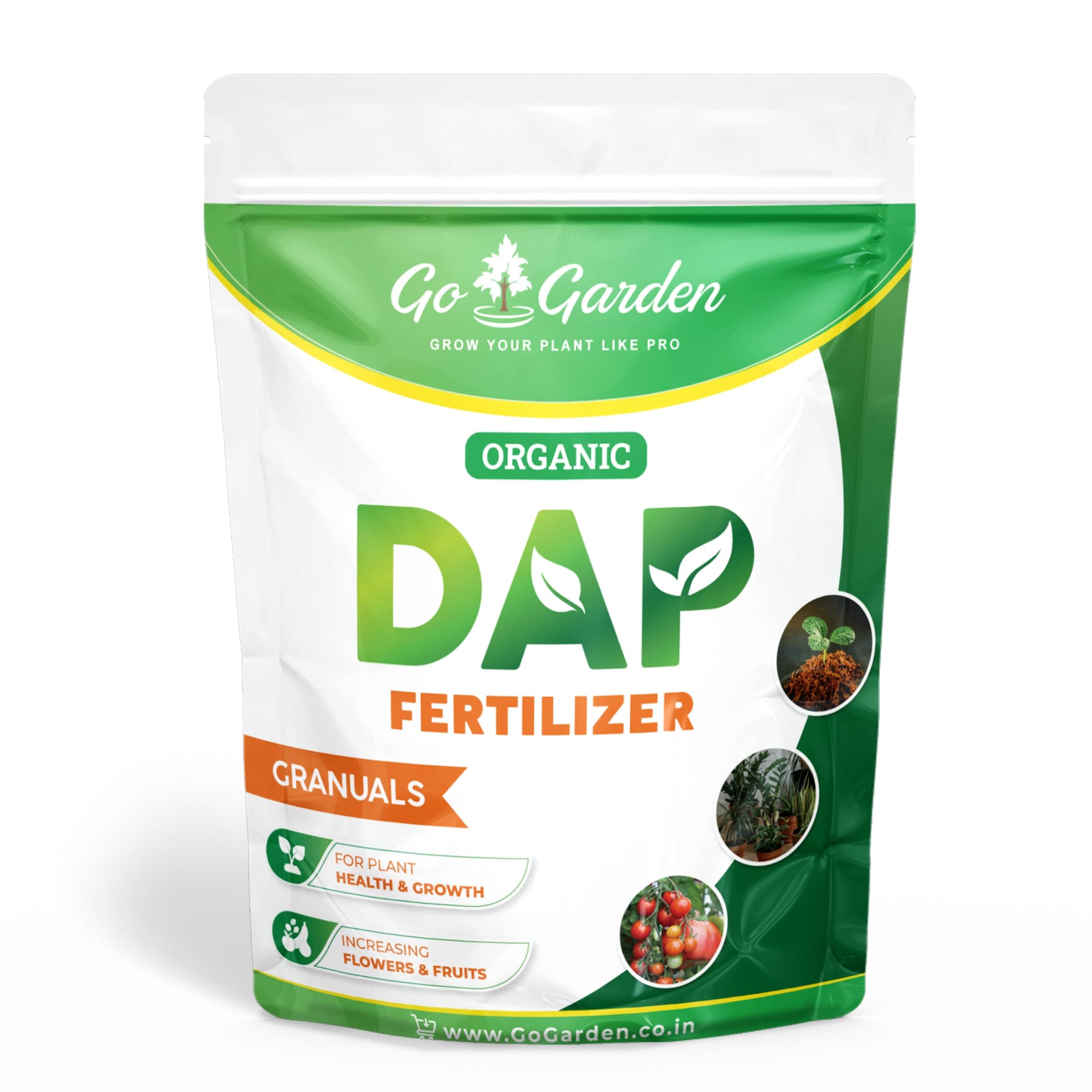 Go Garden Organic DAP PROM Plant Food | Plant Nutrient | Plant Fertilizer | Gardening 1800 Gram