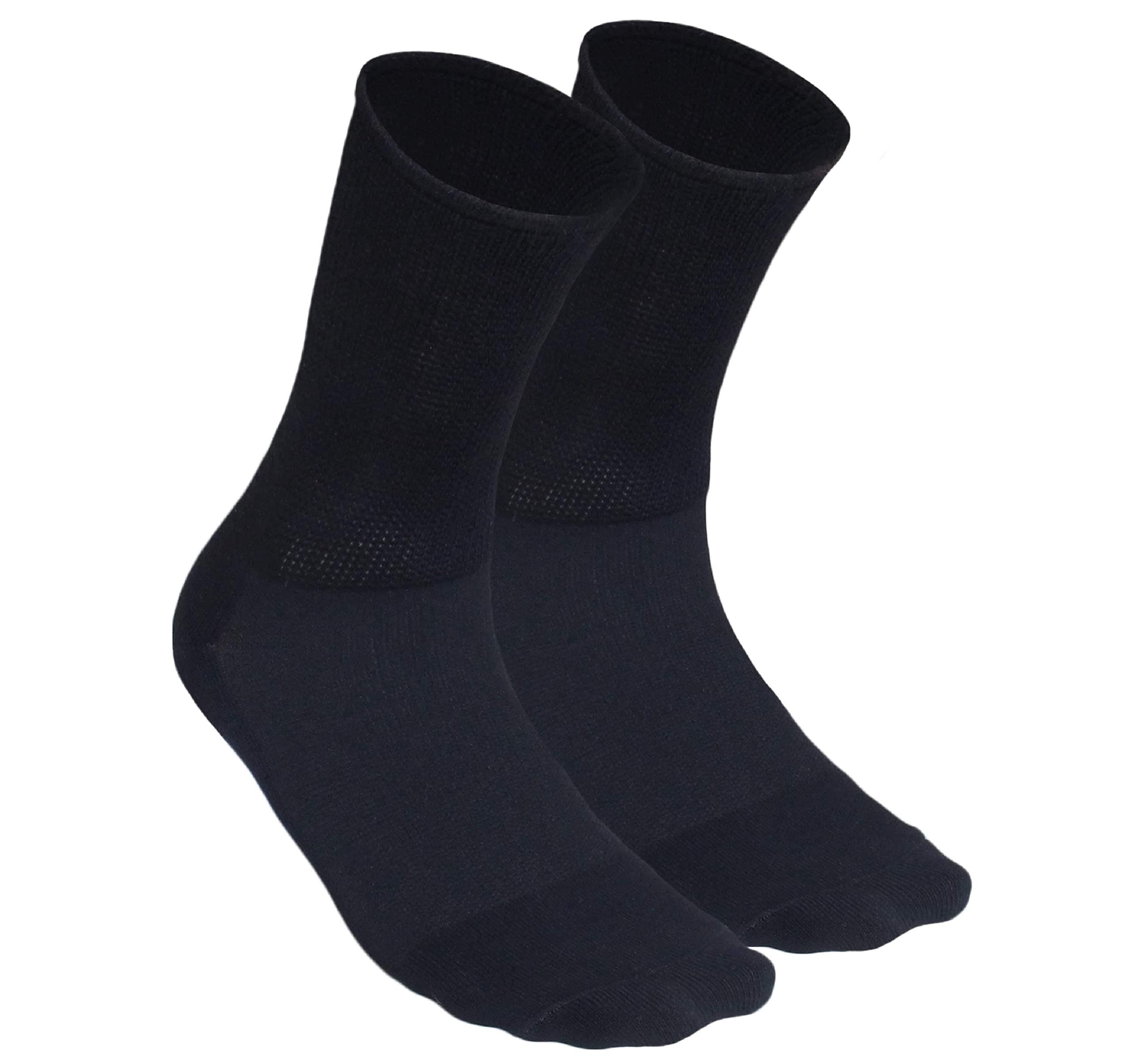 Diabetic Bamboo Socks for Men & Women, Breathable & Blister Protection