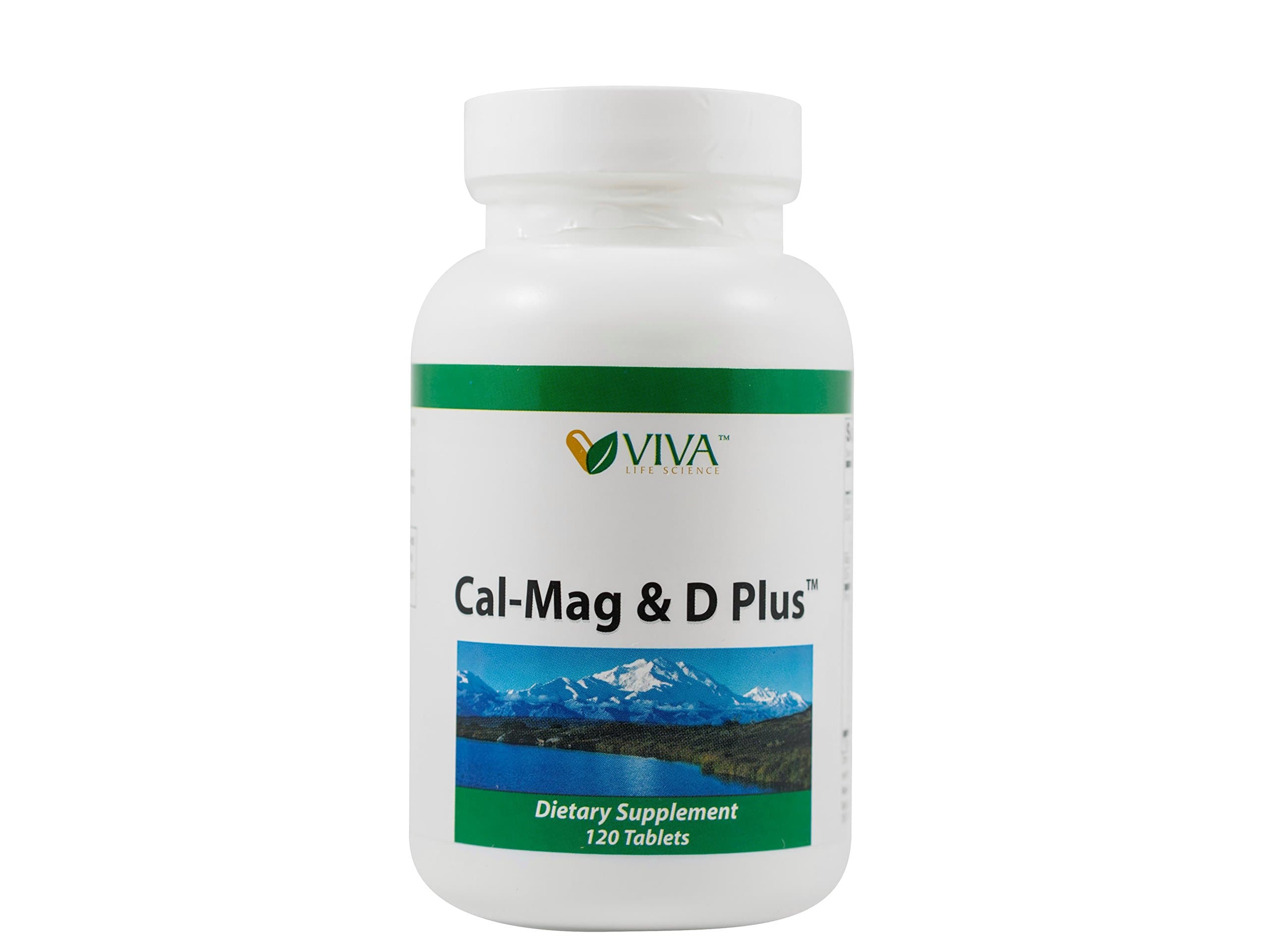Viva Life Science-Cal-Mag & D Plus, 120 Tablets