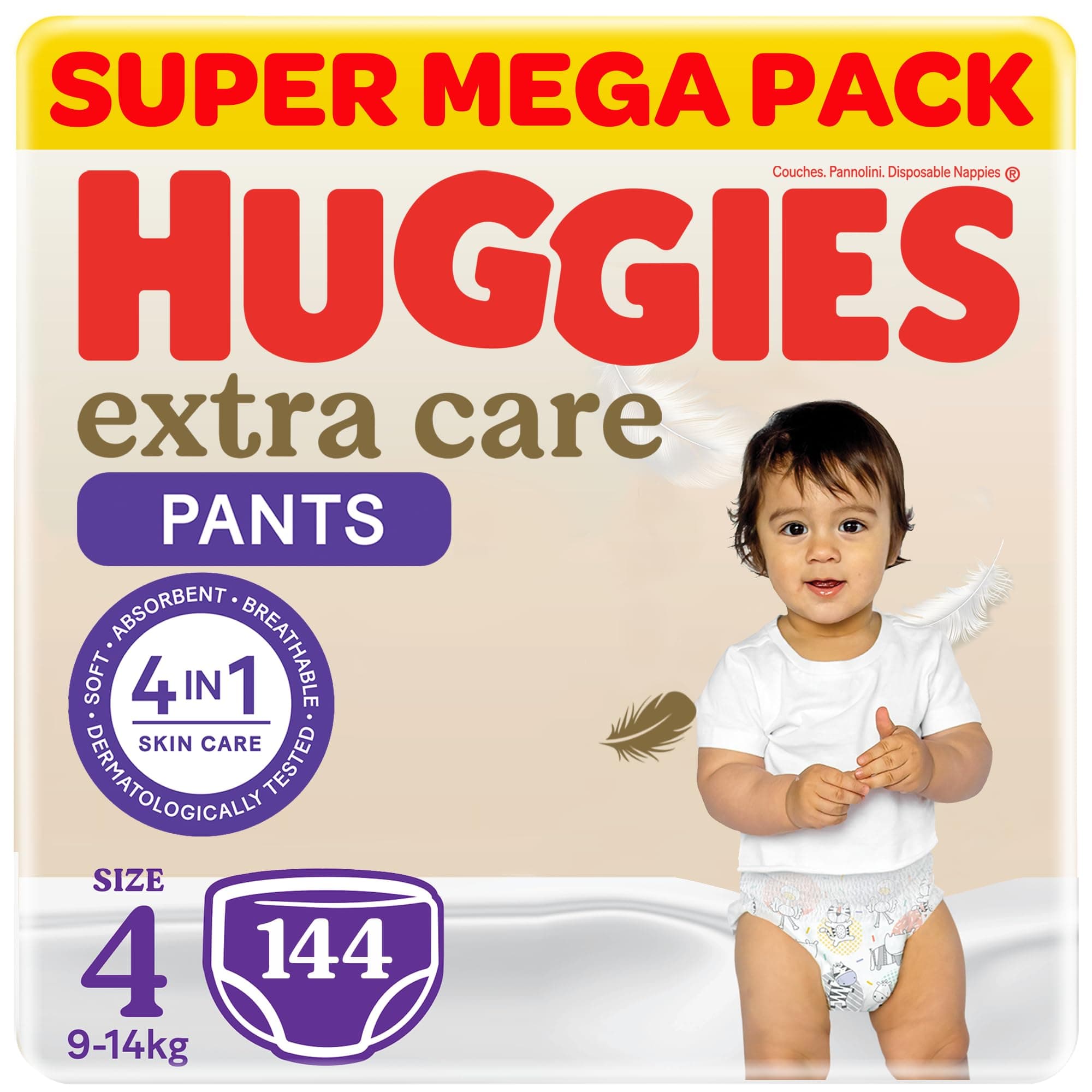 Huggies Extra Care Diaper Pants Size 4