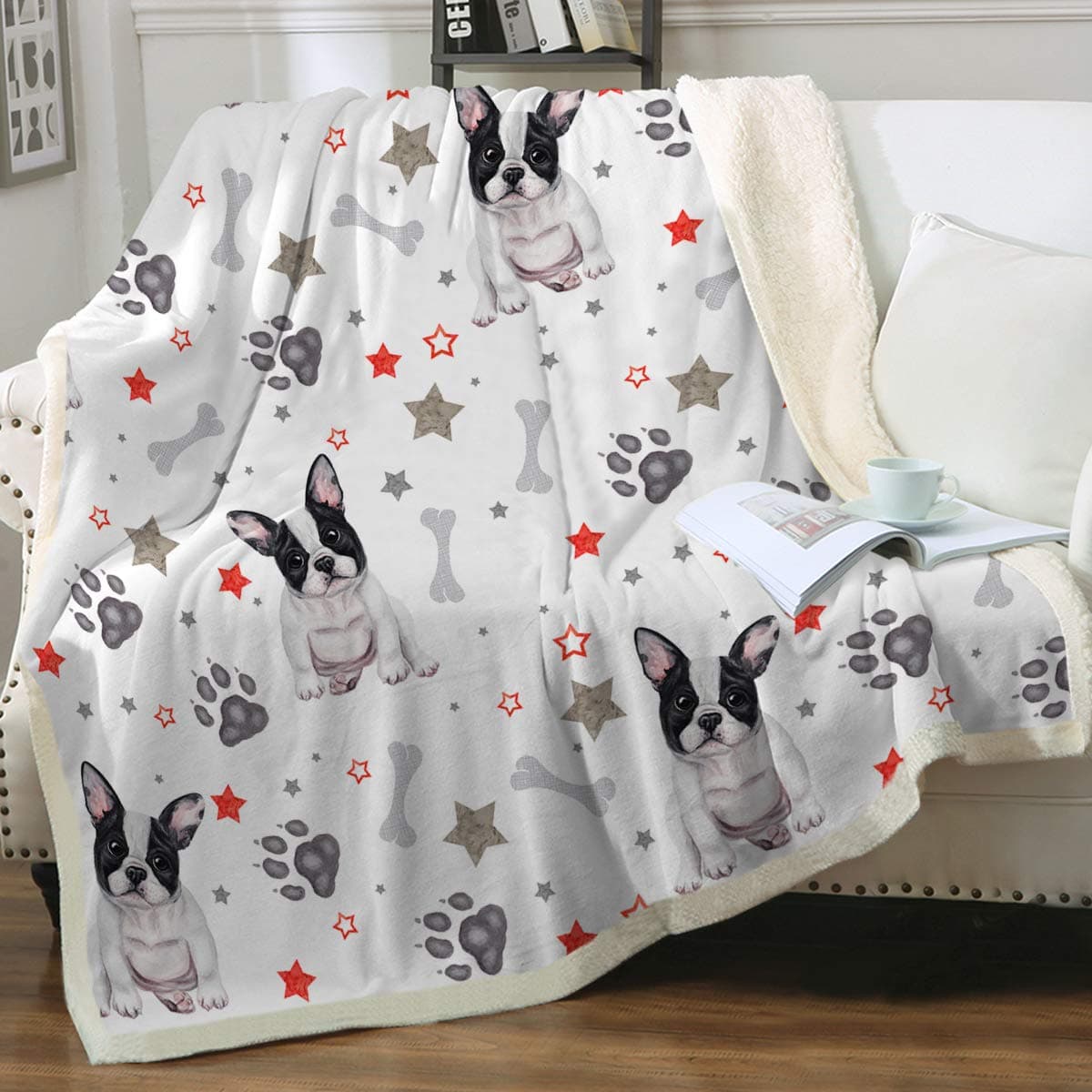 SleepwishDachshund Sausage Throws and Blankets Throw(50"x60") White