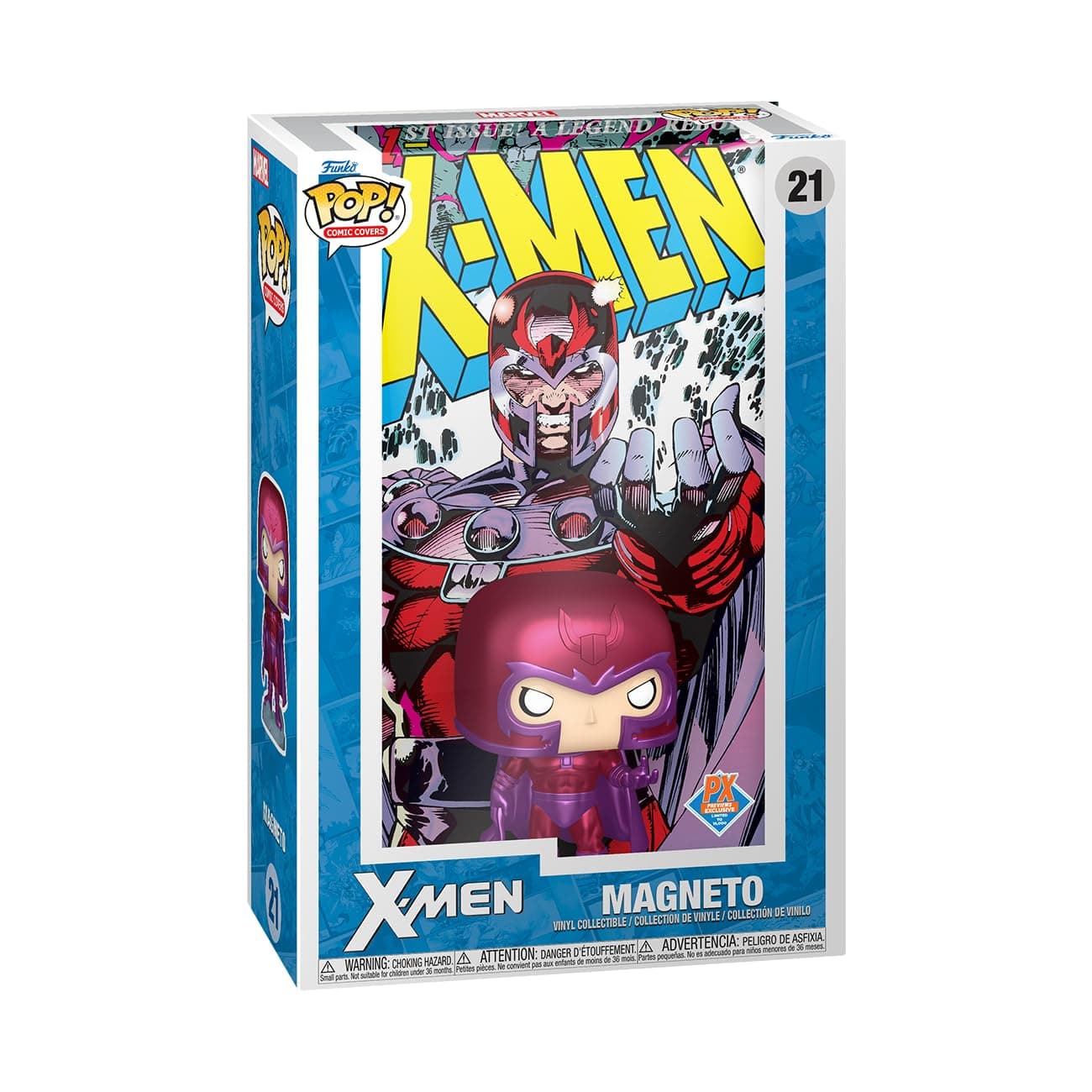 Funko Pop! Comic Cover: Marvel X-Men #1 Magneto PX Vinyl Figure