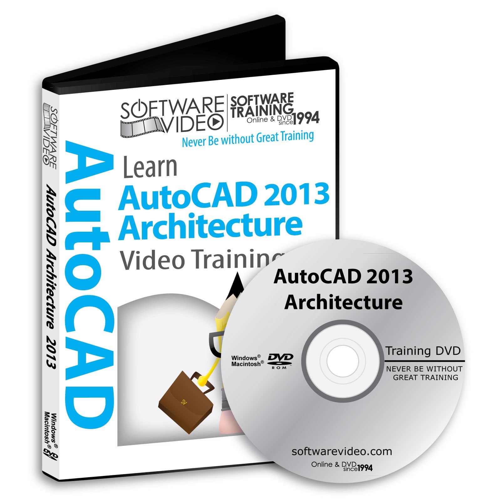 Software Video Learn AUTODESK AutoCAD 2013 Training DVD Sale 60% Off training video tutorials DVD Over 8 Hours of Video Training