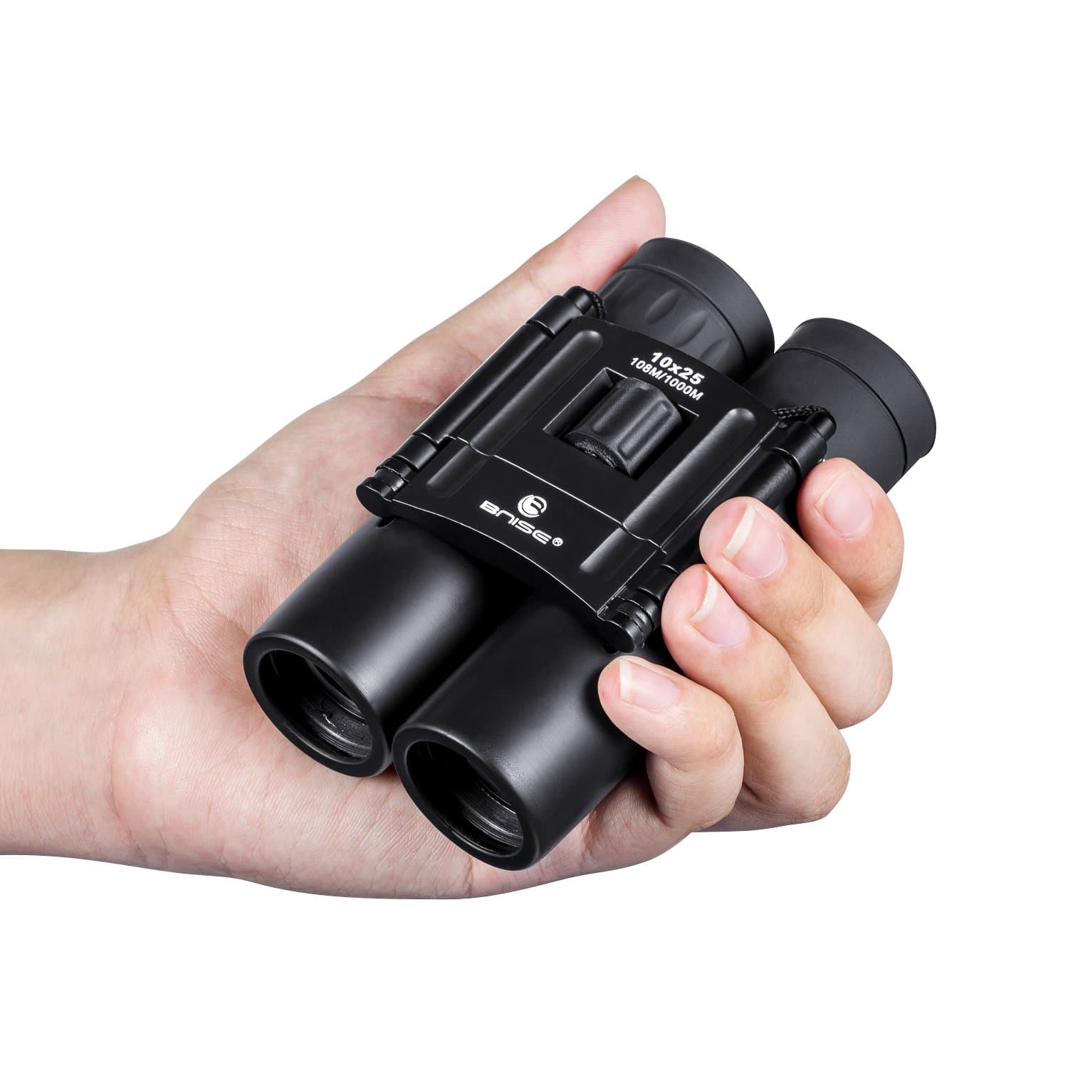 BNISE Mini Binoculars Compact Design, 10x25 Clear Optical Lens, Ultra-Vision, Easy to Carry and Suitable for Travel, Concert, Children, and Bird Watching, Pocket Size