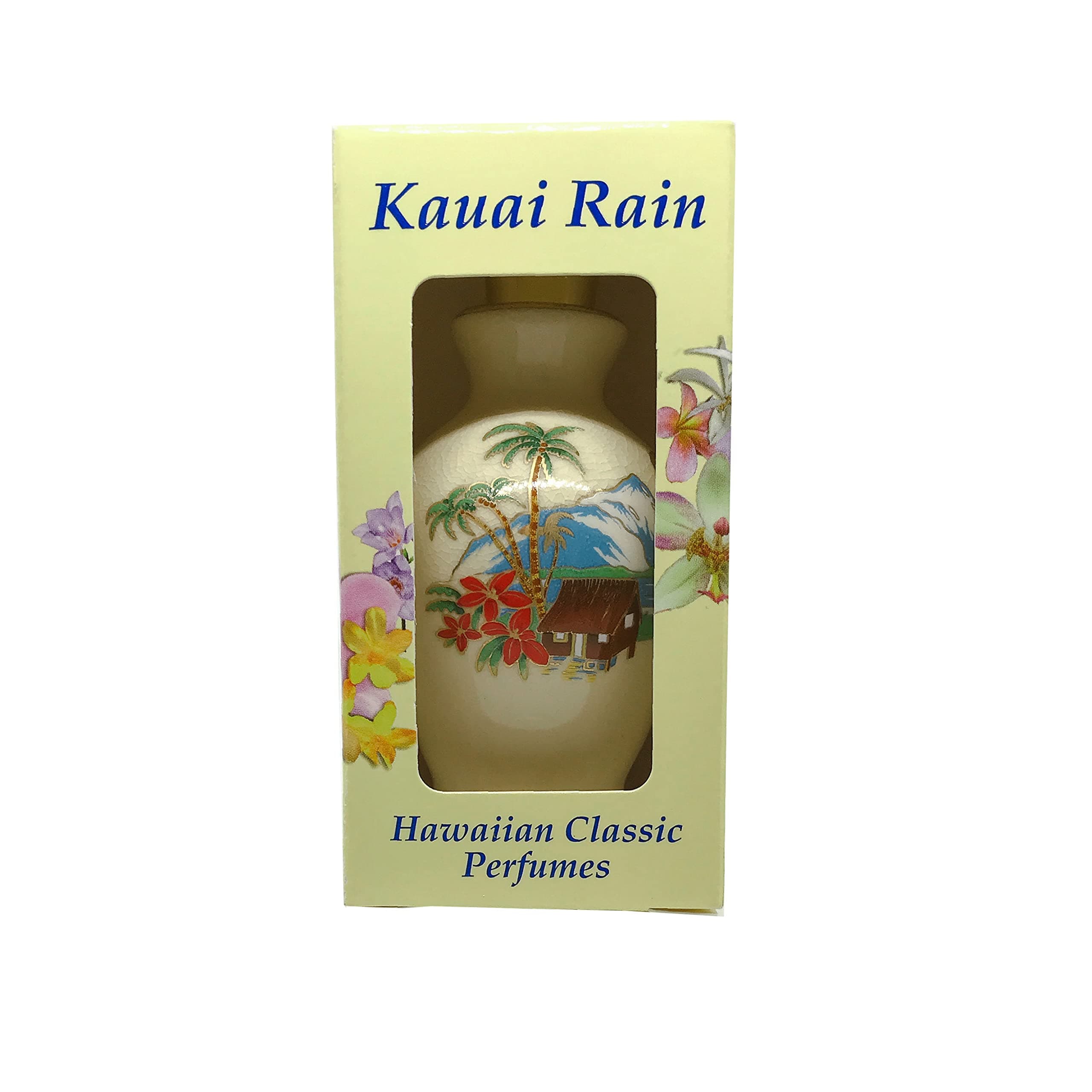 Hawaiian Kauai Rain Perfume by Edward Bell, Hawaiian Classic Perfumes 0.25 oz