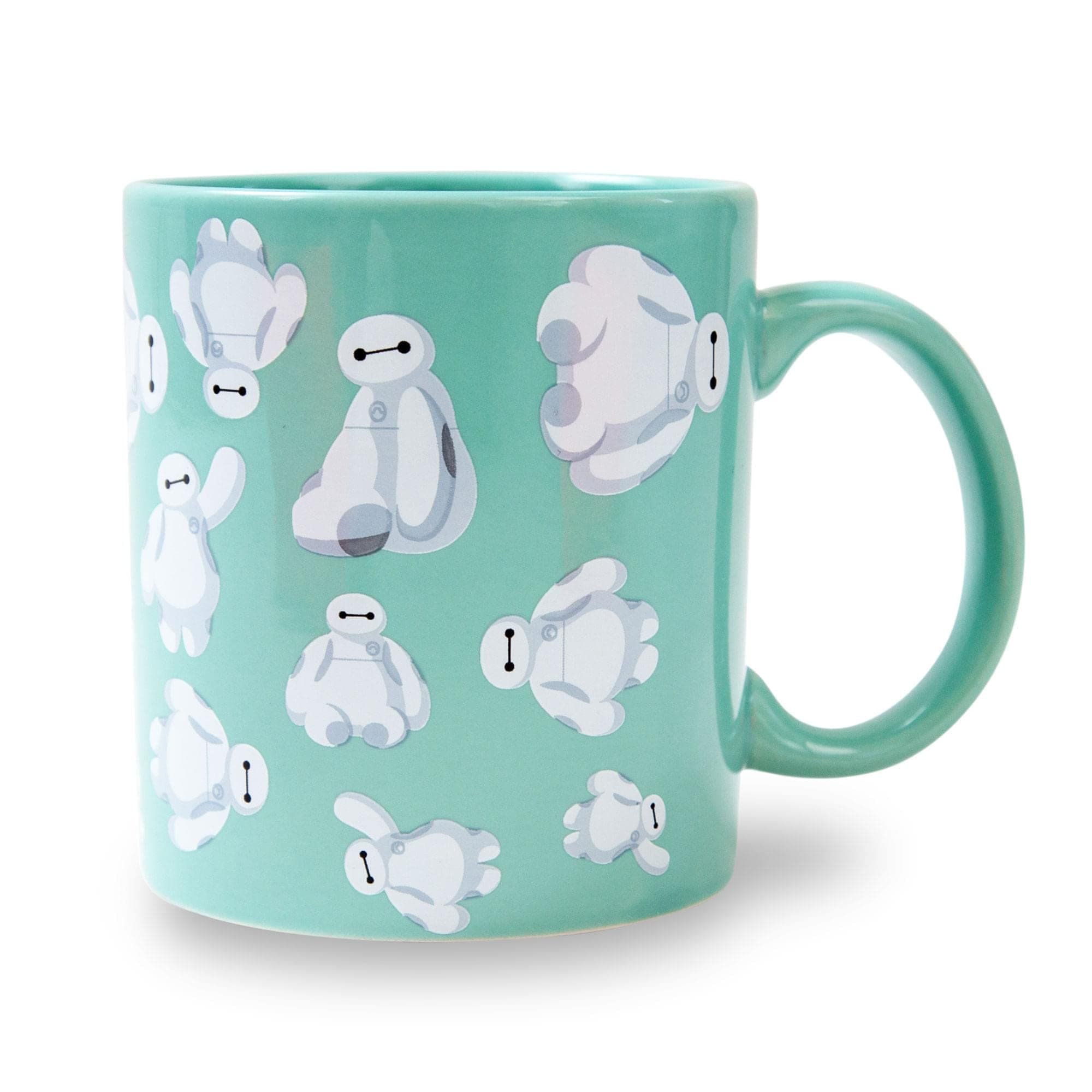 Disney Big Hero 6 Baymax Ceramic Mug | BPA-Free Coffee Cup For Espresso, Tea | Holds 20 Ounces