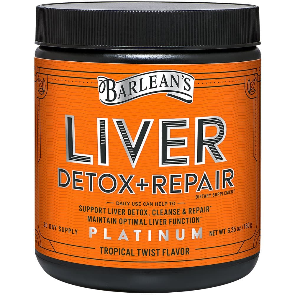 Barlean's Organic Oils Liver Detox & Repair, Tropical Twist, 6.35 Ounce