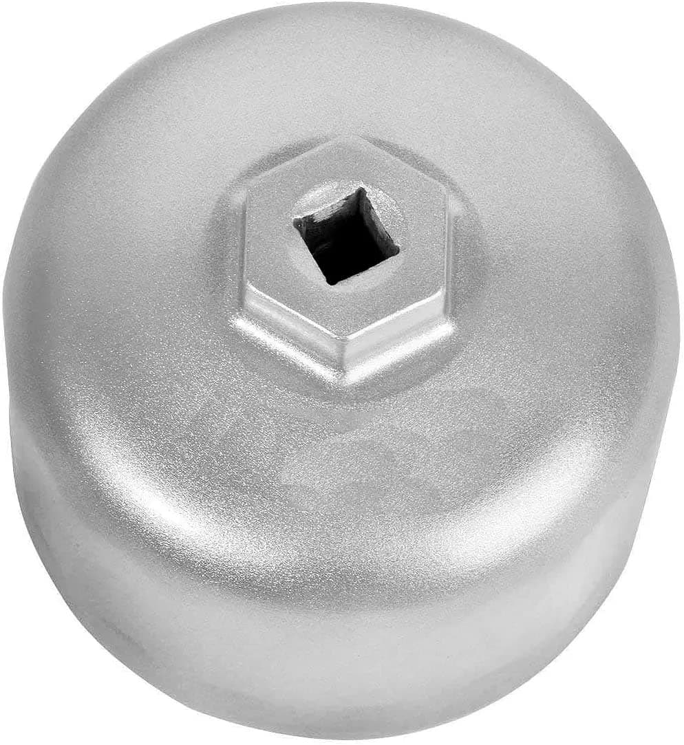 DEDC BMW and Volvo Oil Filter Wrench for 86mm Cartridge Style Filter Housing Caps Removal Tool Socket Wrench Kit with 16 Flutes