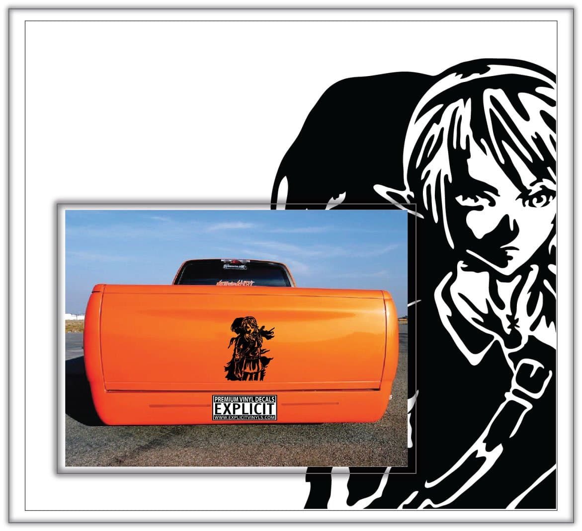 The Legend of Zelda Link Big Vinyl Decal Sticker