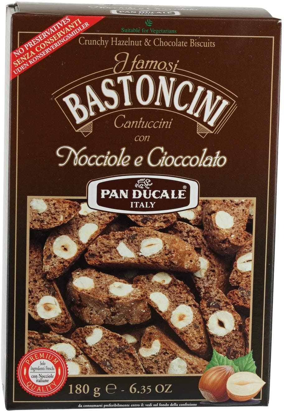 Hazelnut And Chocolate Biscuits, 180 gm