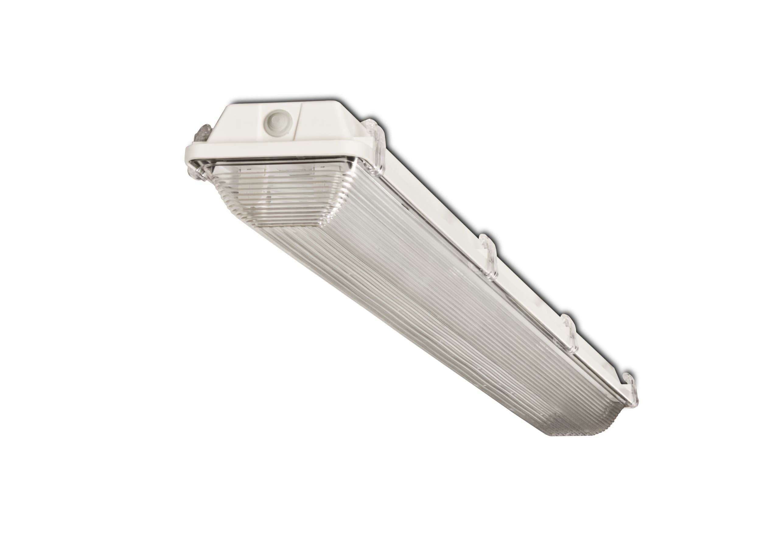 Howard Lighting VSA4A232ASEMV000000I 2-Lamp Vapor Proof Fluorescent Strip Impact Resistant Acrylic Lens