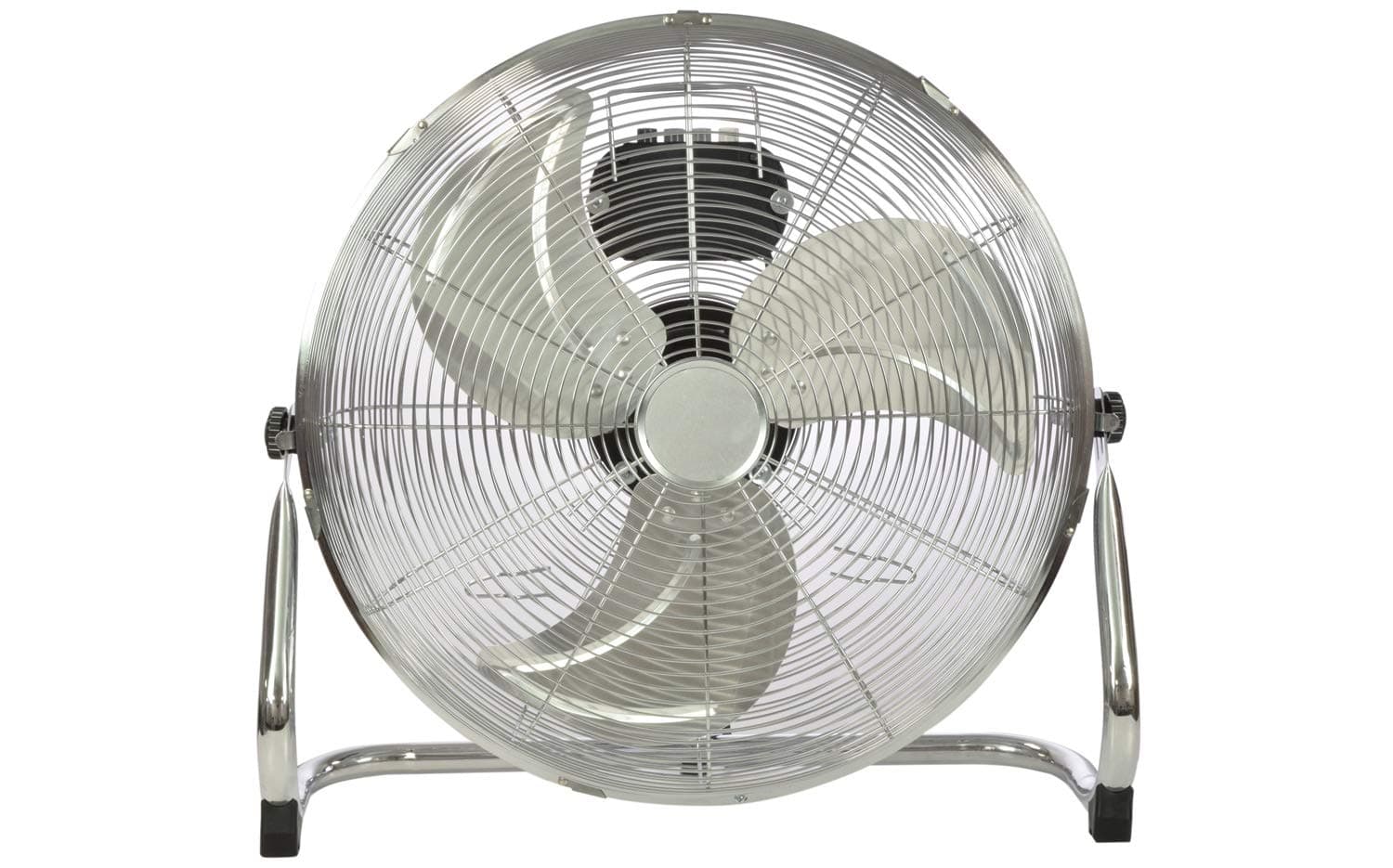 Commercial Portable Velocity Chrome Floor Electric Fan 3 Speed Metal 16" 18" 20" (18 inches Fan)