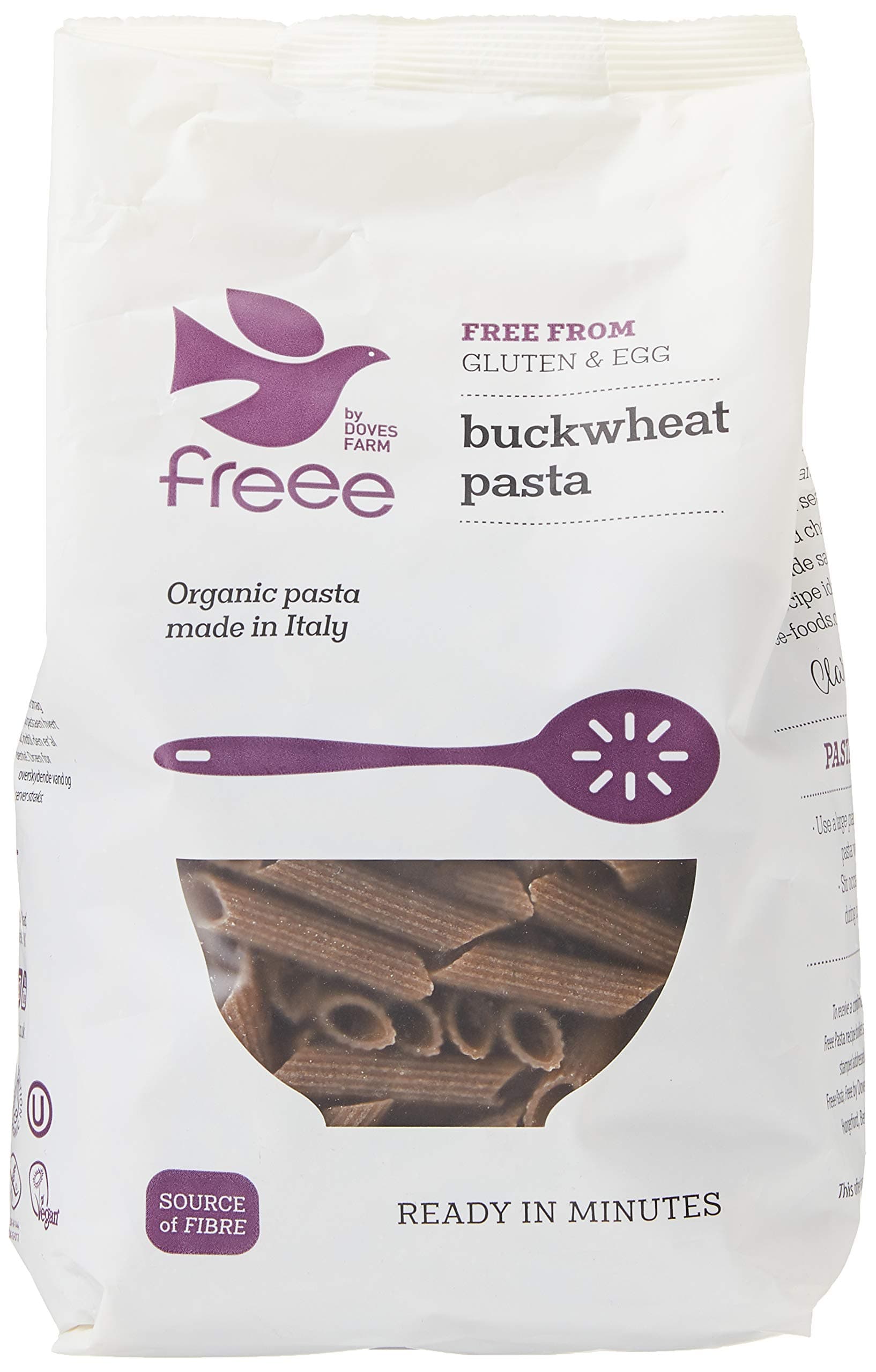 Organic and Free from Buckwheat Pasta 500 g