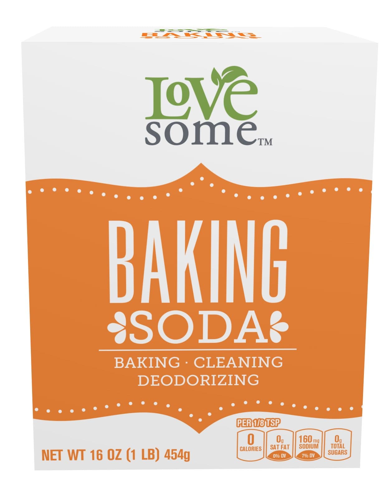 LoveSome Baking Soda, 16 Ounce (Pack of 24)