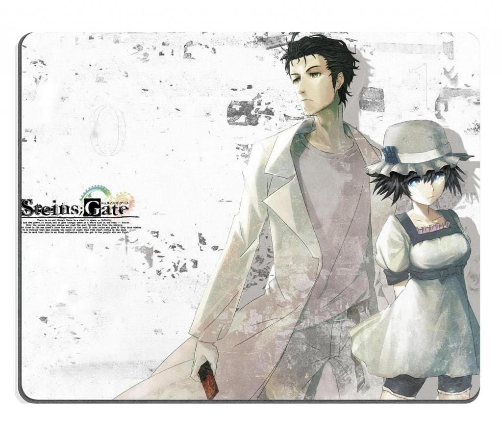 Steins Gate 34 Okabe Rintaro Shiina Mayuri Anime Game Gaming Mouse Pad