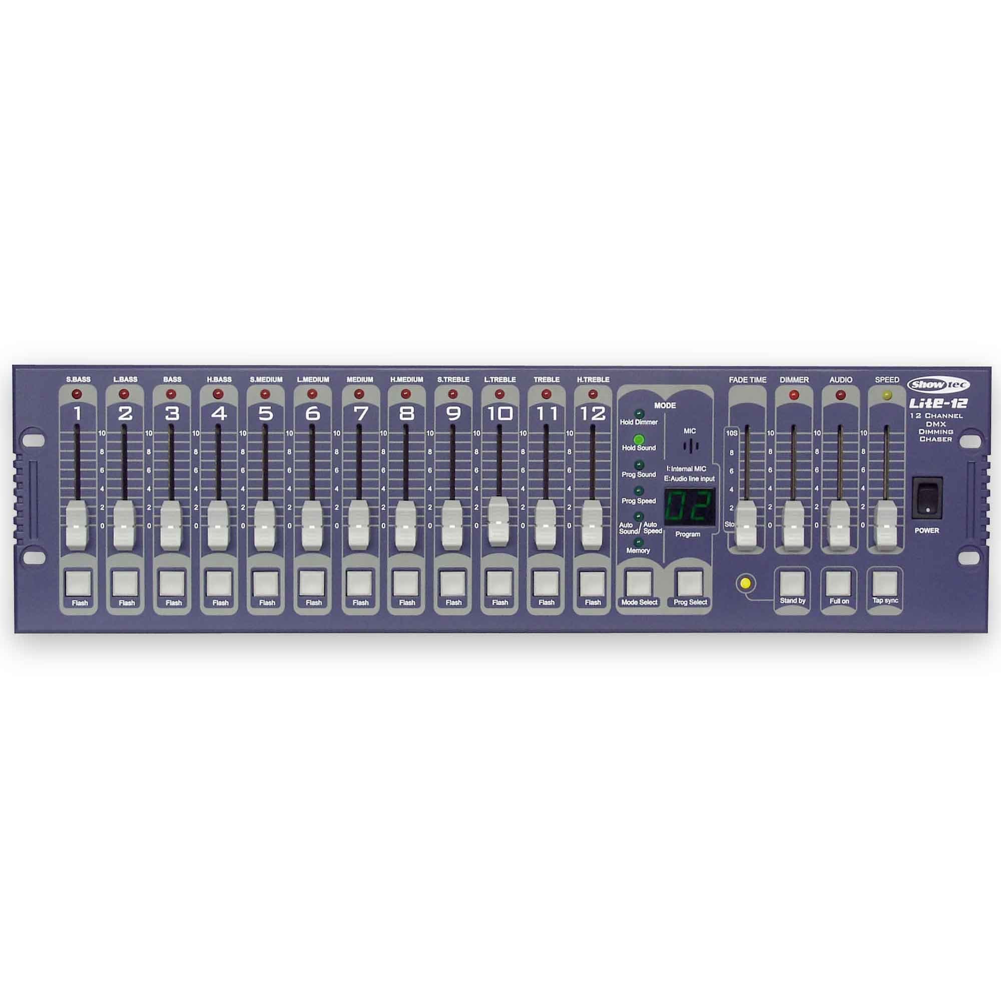 Showtec Lite-12 12CH. Programmable DMX Controller