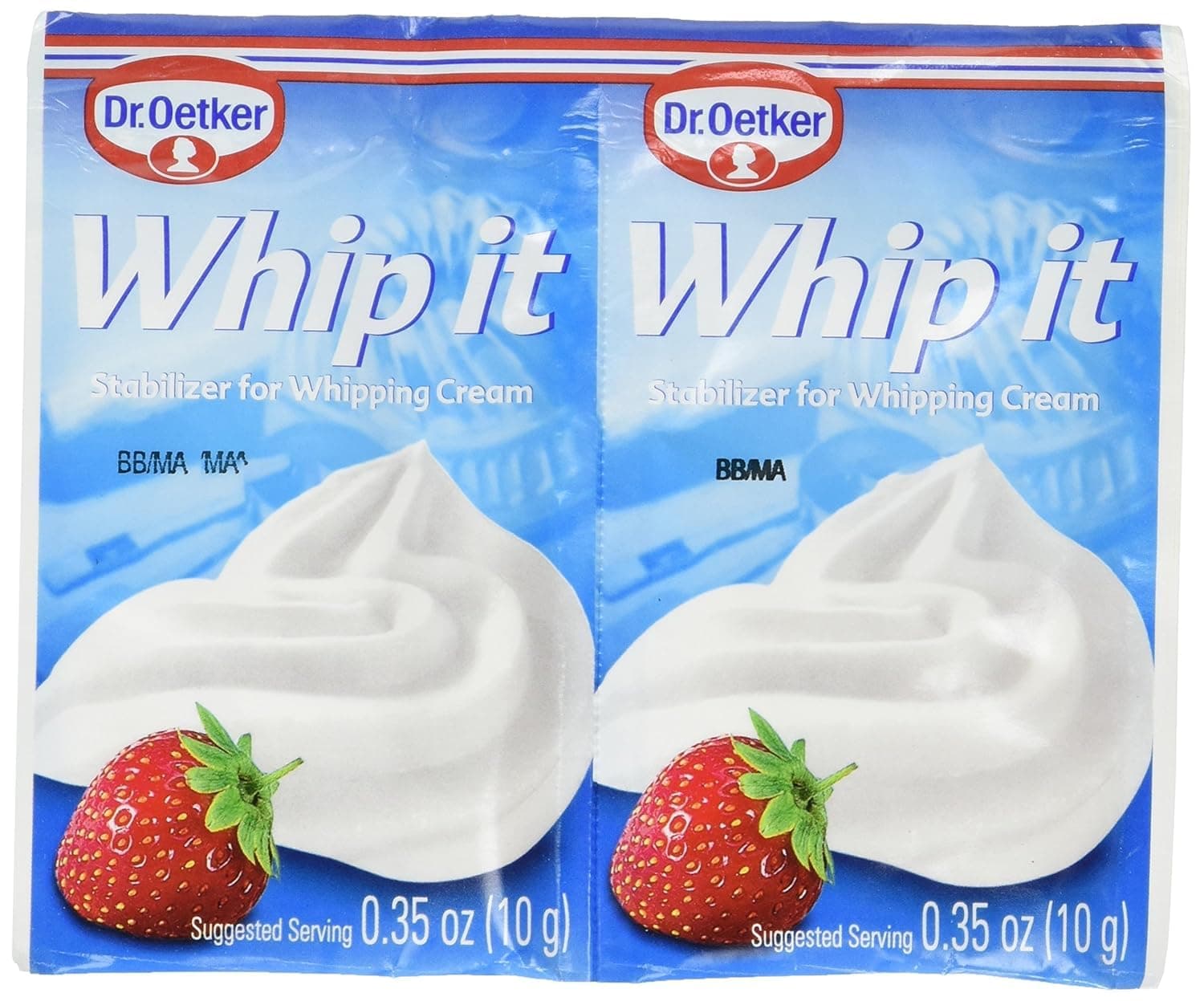 Whip It Stabilizer for Whipping Cream (oetker) 2x10g