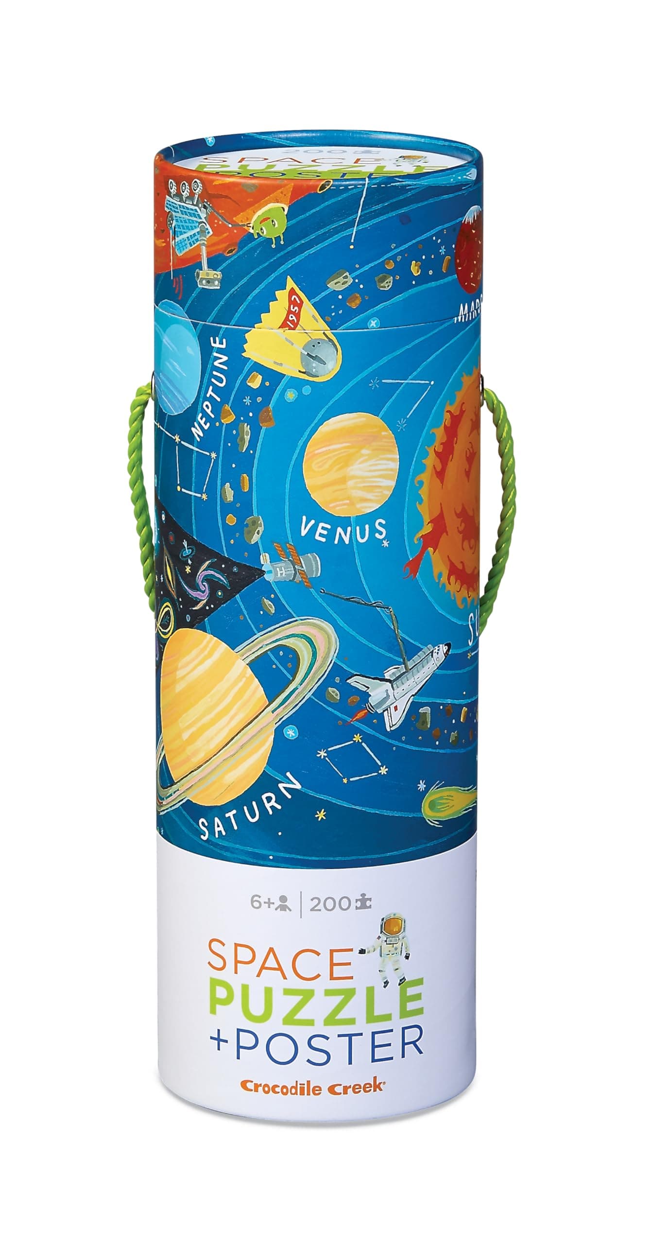 Crocodile Creek 200-pc Puzzle+Poster/Space