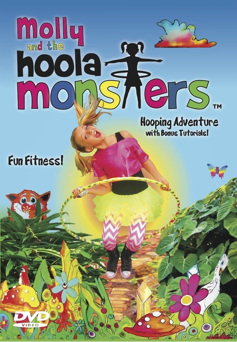 Kids Hula Hooping DVD, Childrens Hula Hoop Exercise with Molly and the Hoola Monsters Fun Fitness