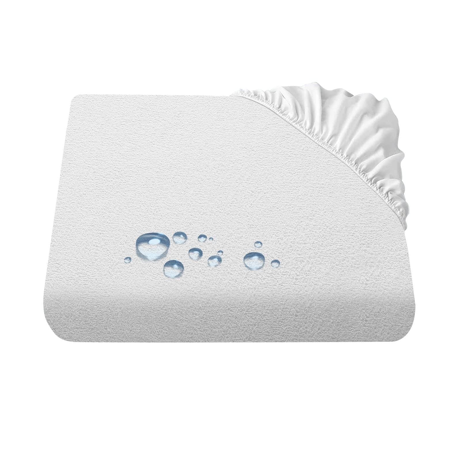 Amazon Brand – Pinzon Premium 2 Packs Waterproof Mattress Protector with Breathable Cotton Terry Top, Fits Up to 18 inch Mattresses, Queen Size